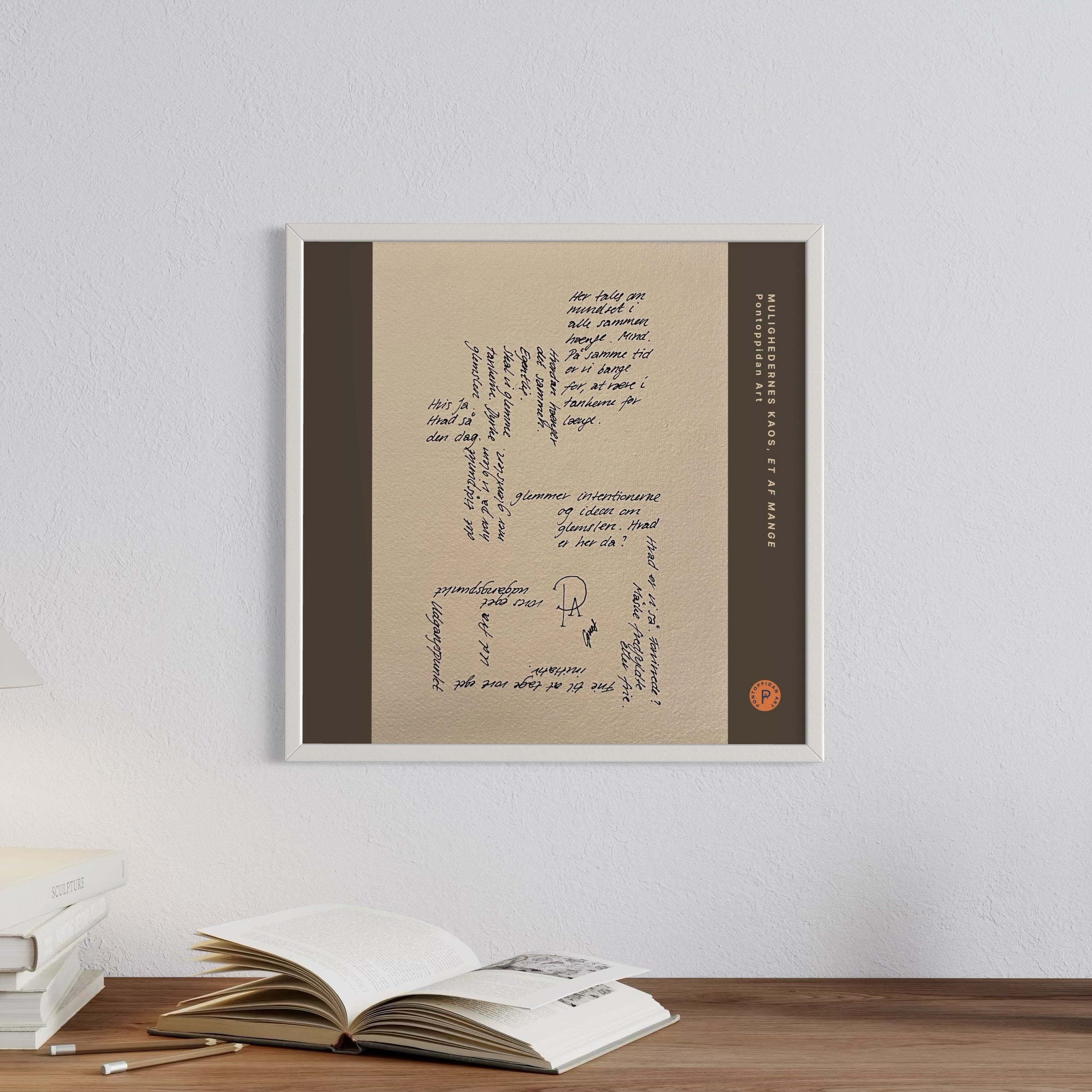 Her tales om - Mulighedernes Kaos - Plakat