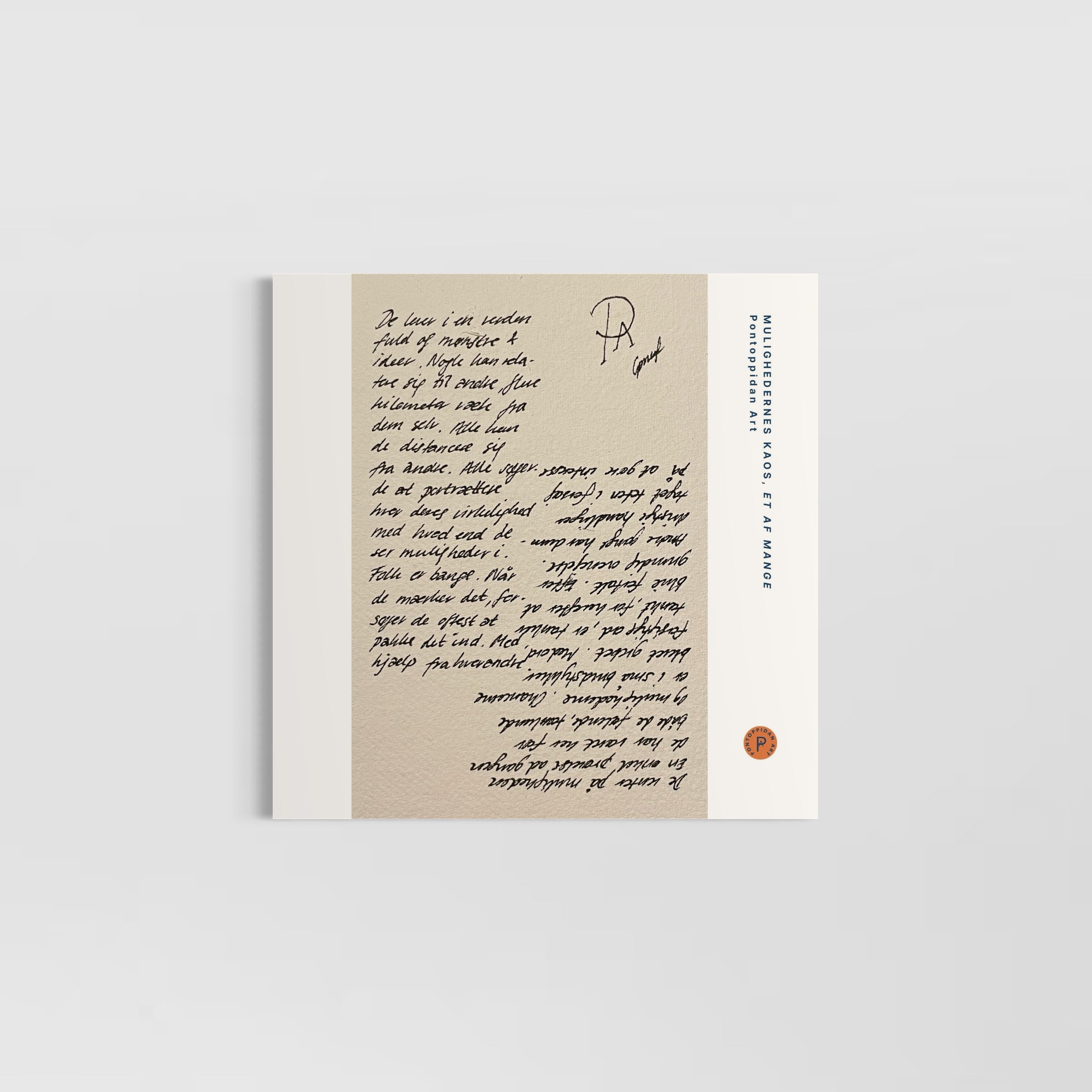 De lever i - Mulighedernes Kaos - Plakat