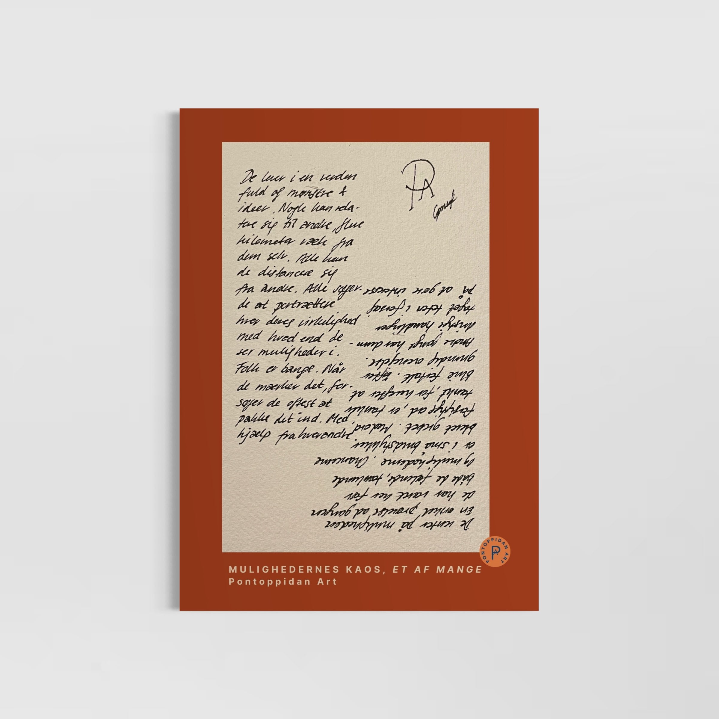 De lever i - Mulighedernes Kaos - Plakat