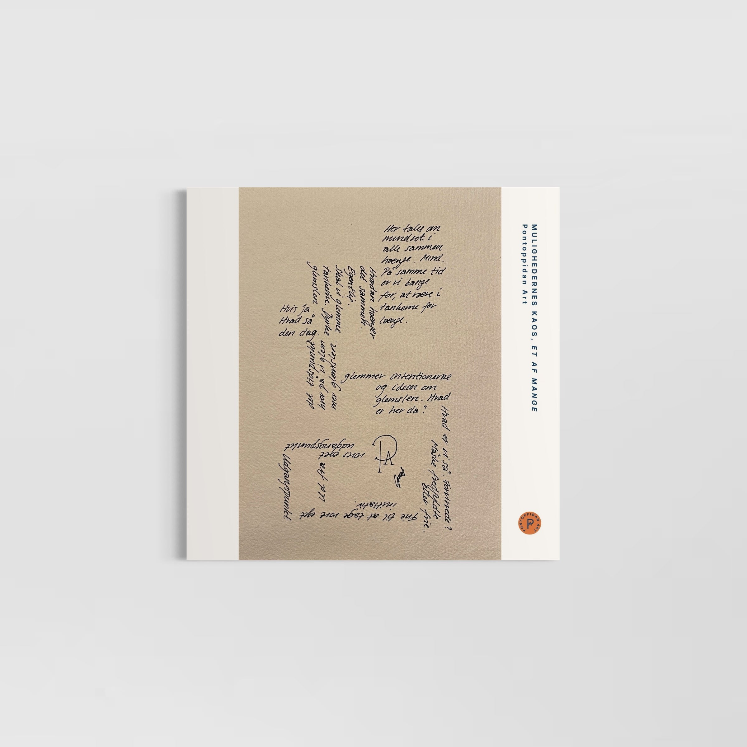 Her tales om - Mulighedernes Kaos - Plakat