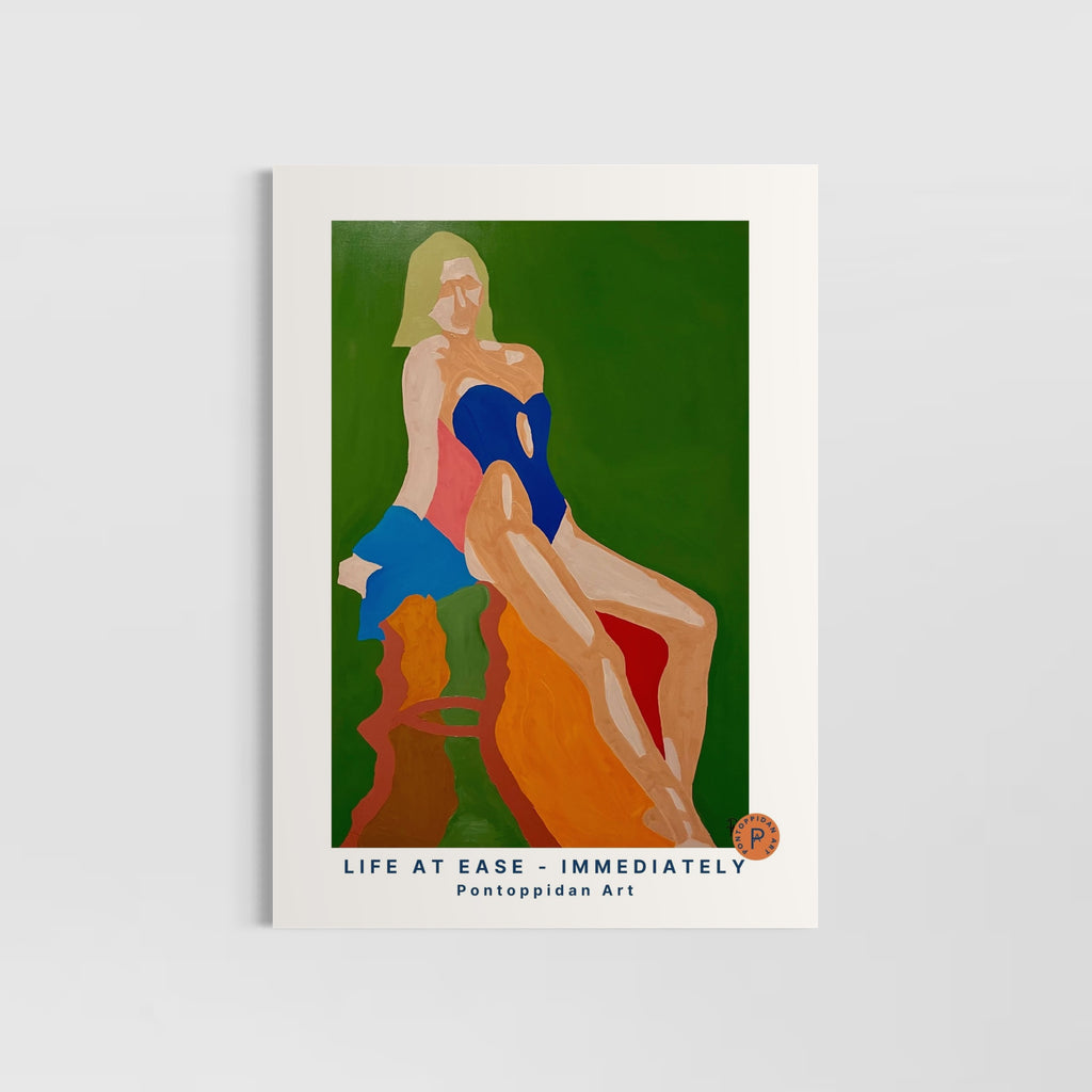Immediately / Life at Ease - Art print