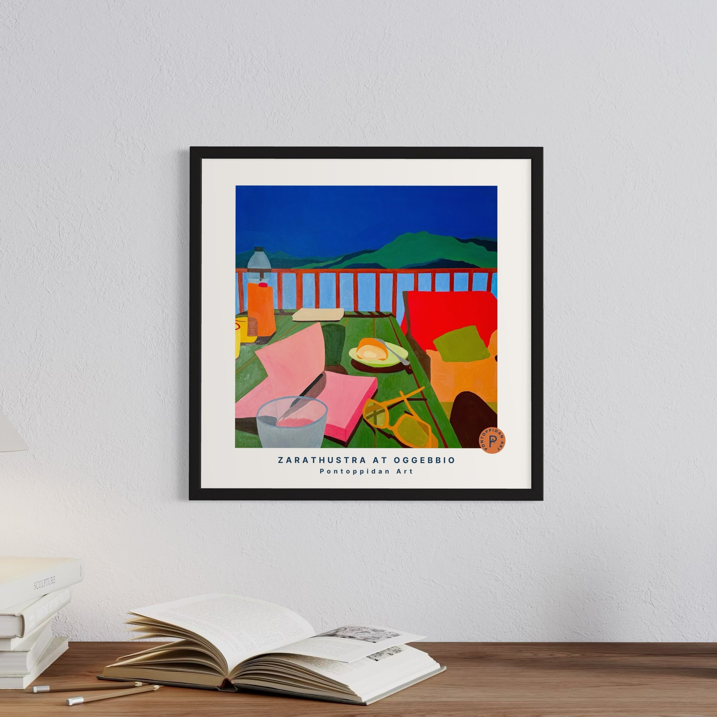 Zarathustra at Oggebbio - Plakat