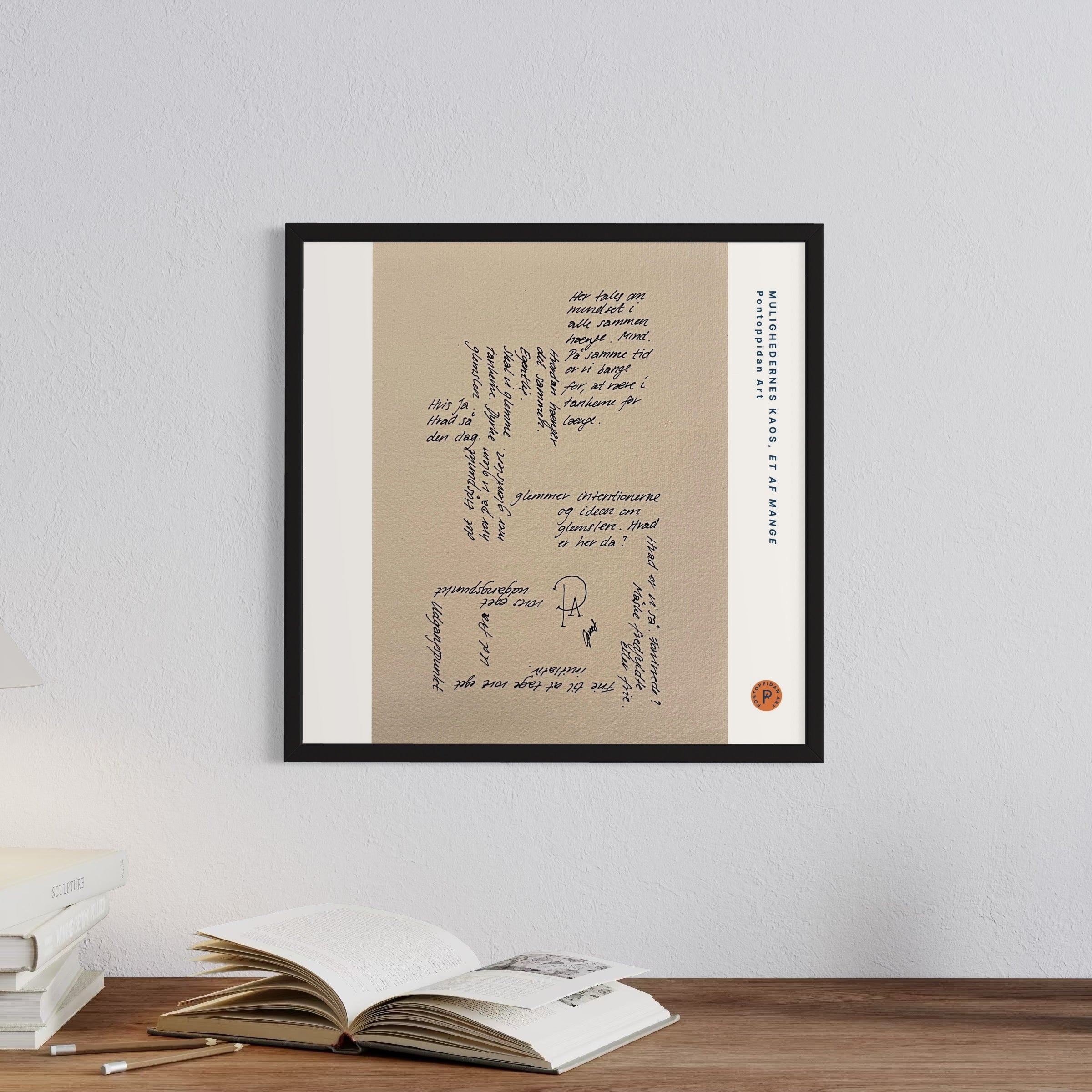 Her tales om - Mulighedernes Kaos - Plakat