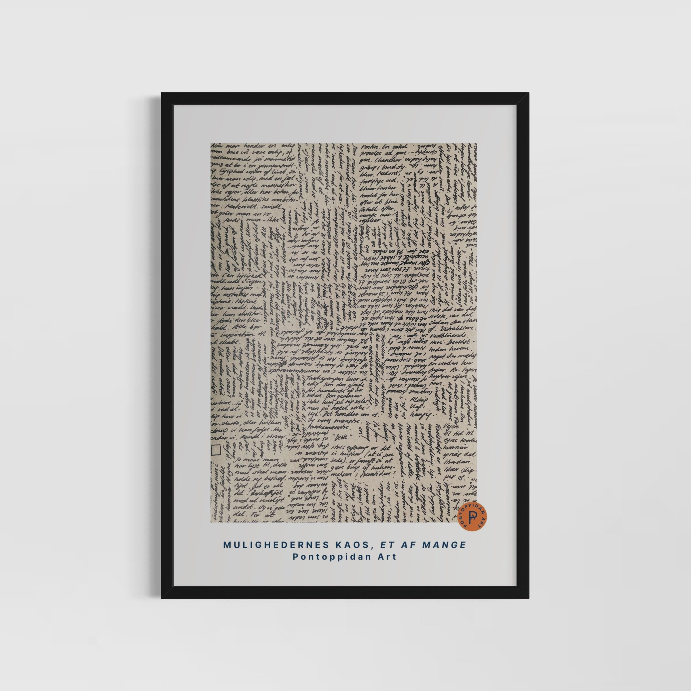 Når man kender - Mulighedernes Kaos - Plakat