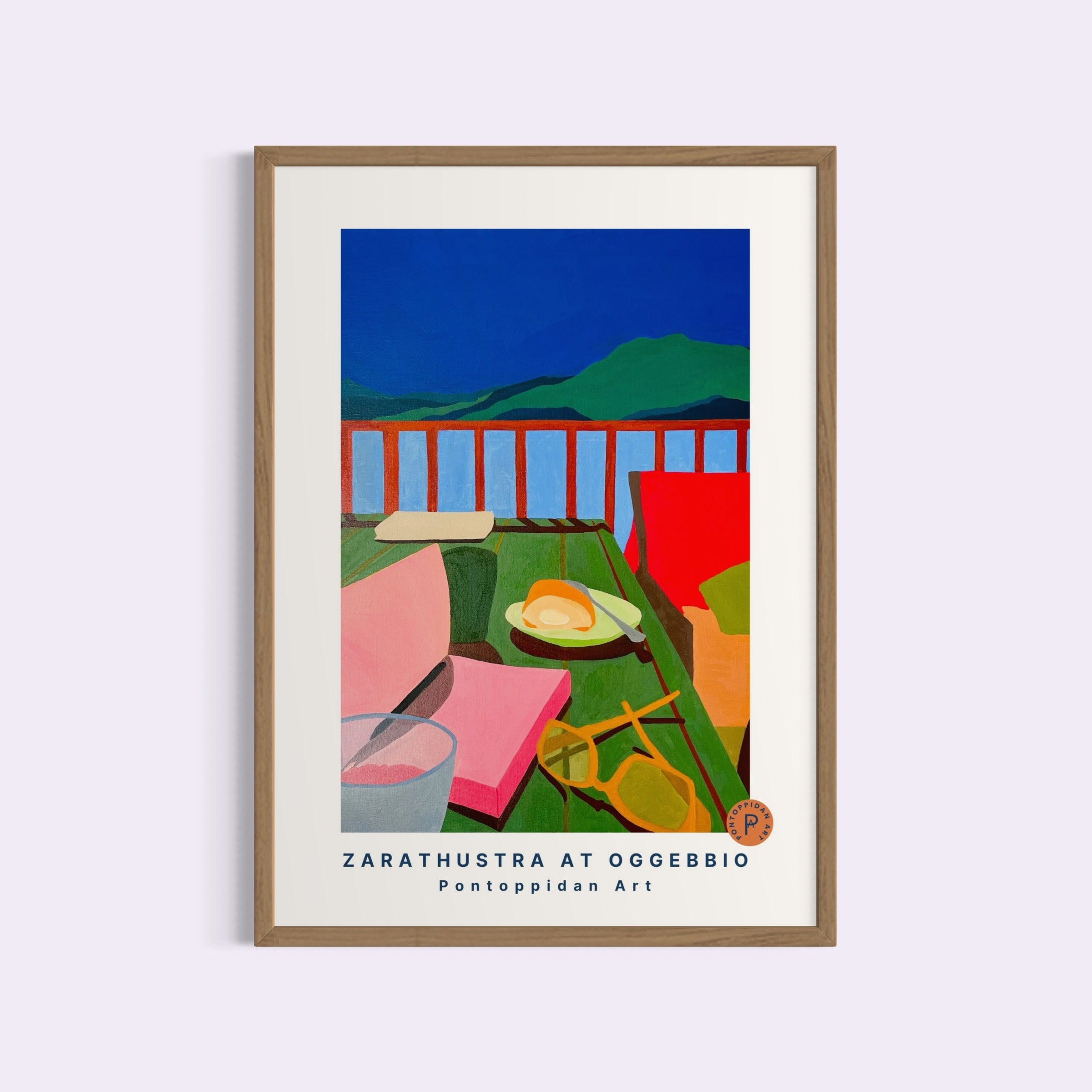 Zarathustra at Oggebbio - Plakat