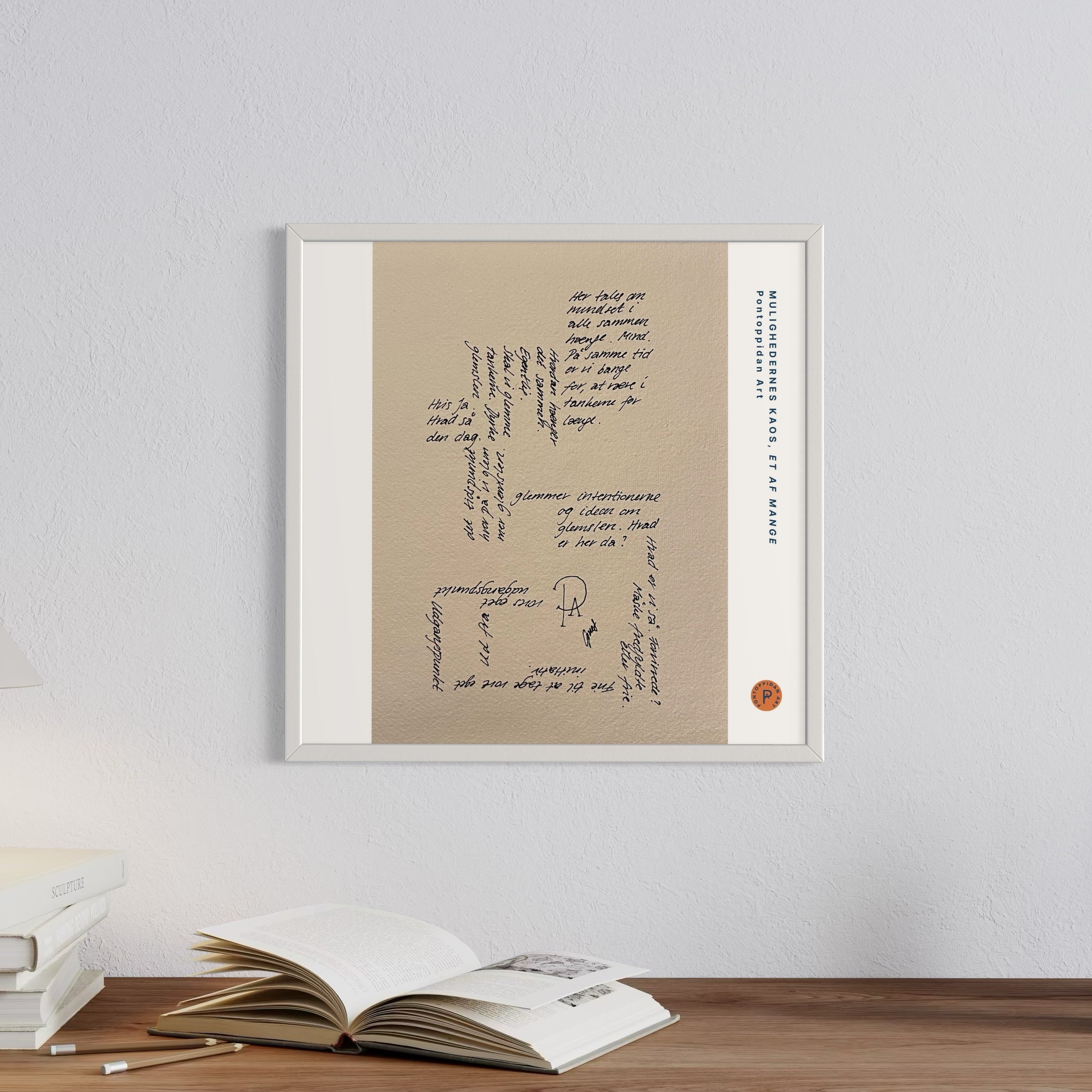 Her tales om - Mulighedernes Kaos - Plakat