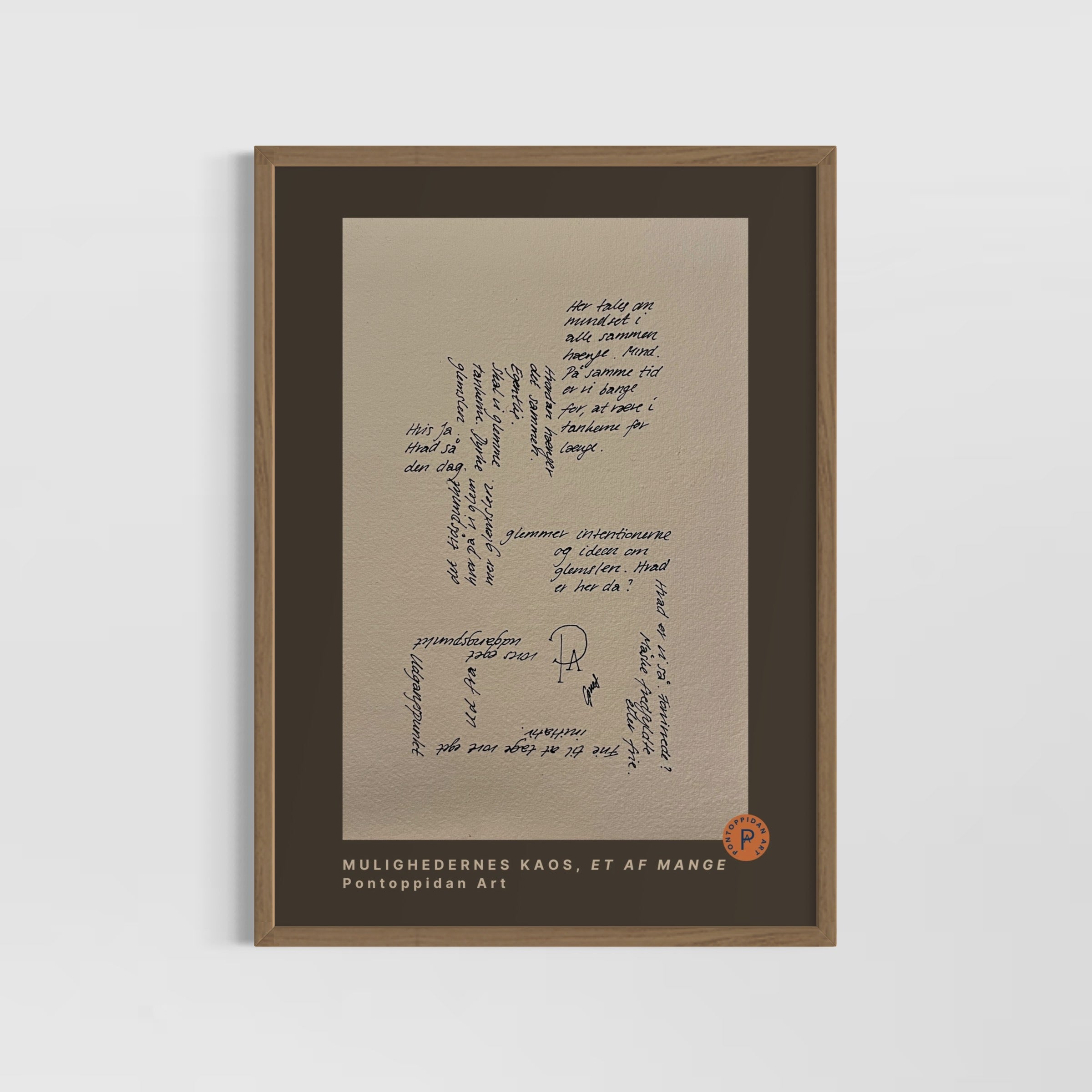 Her tales om - Mulighedernes Kaos - Plakat