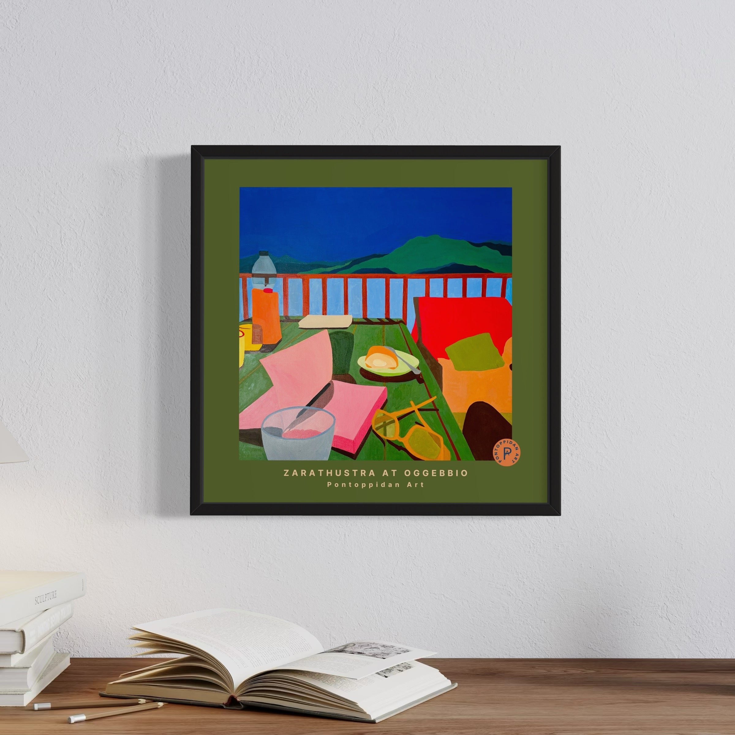 Zarathustra at Oggebbio - Plakat
