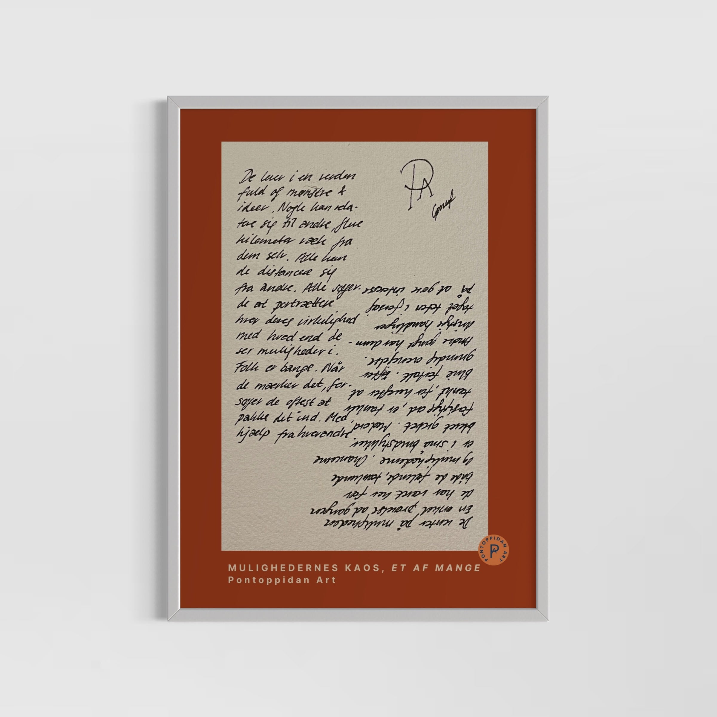 De lever i - Mulighedernes Kaos - Plakat