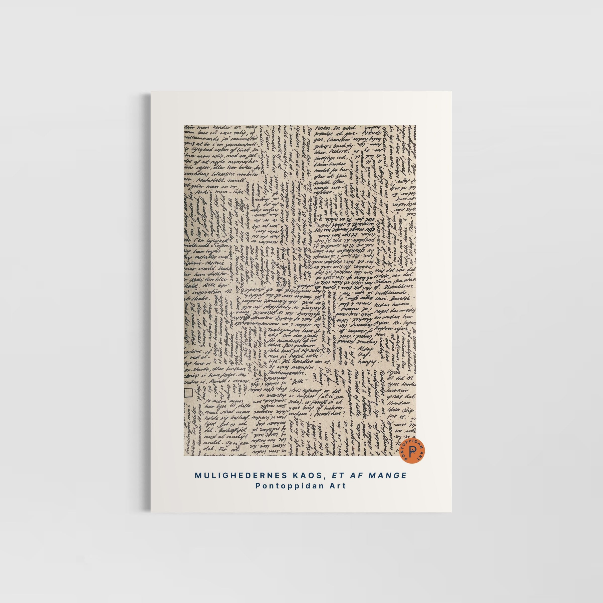 Når man kender - Mulighedernes Kaos - Plakat