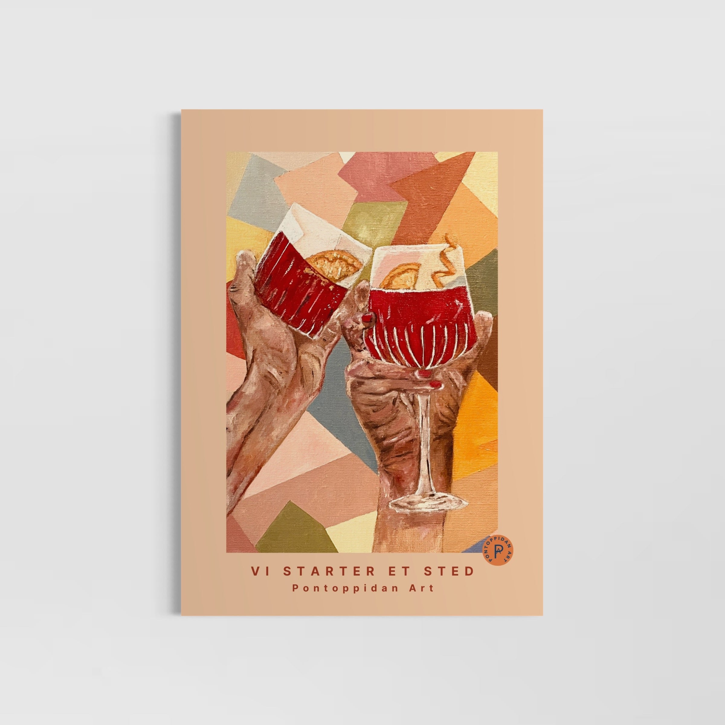 Vi starter et sted - Plakat