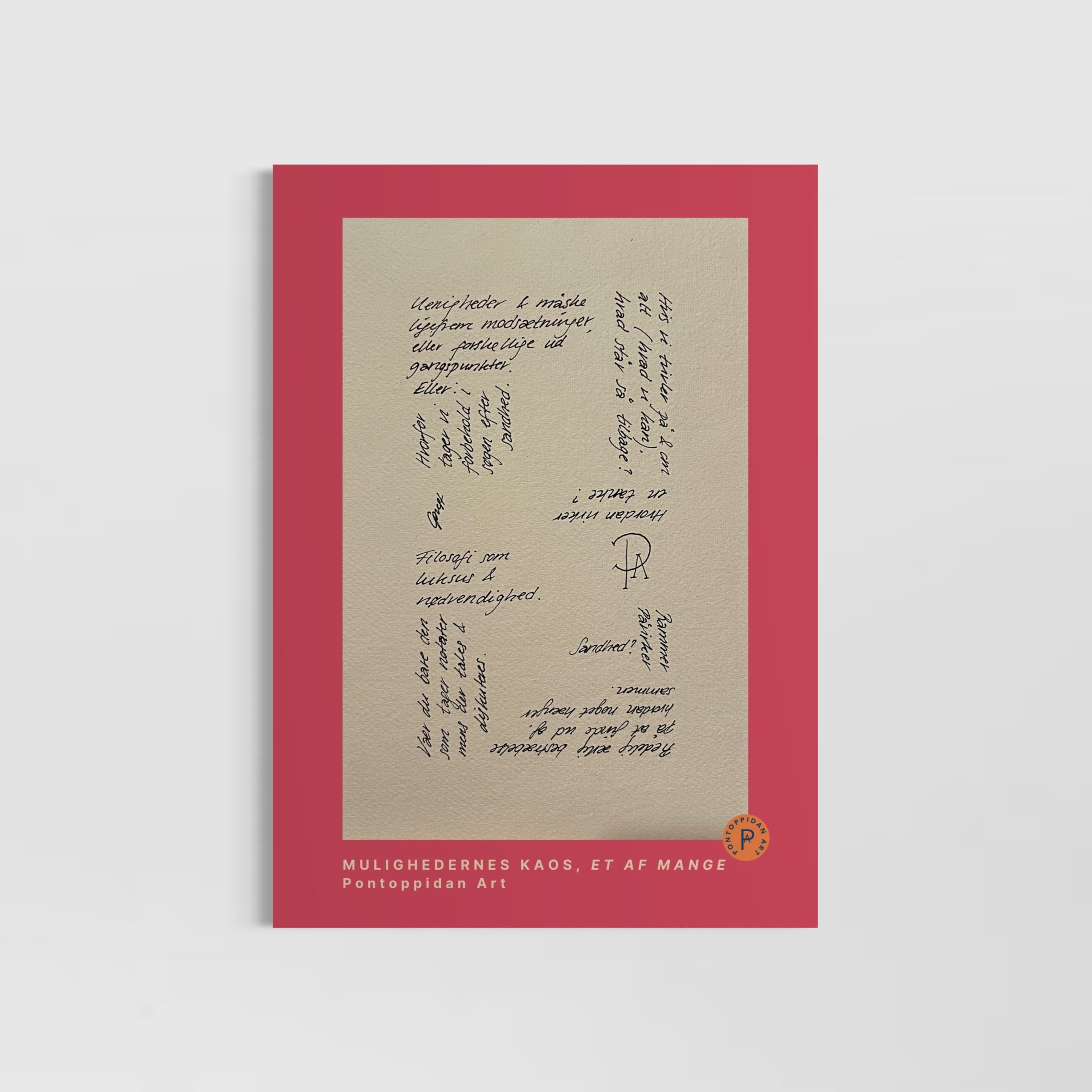 Uenigheder - Mulighedernes Kaos - Plakat