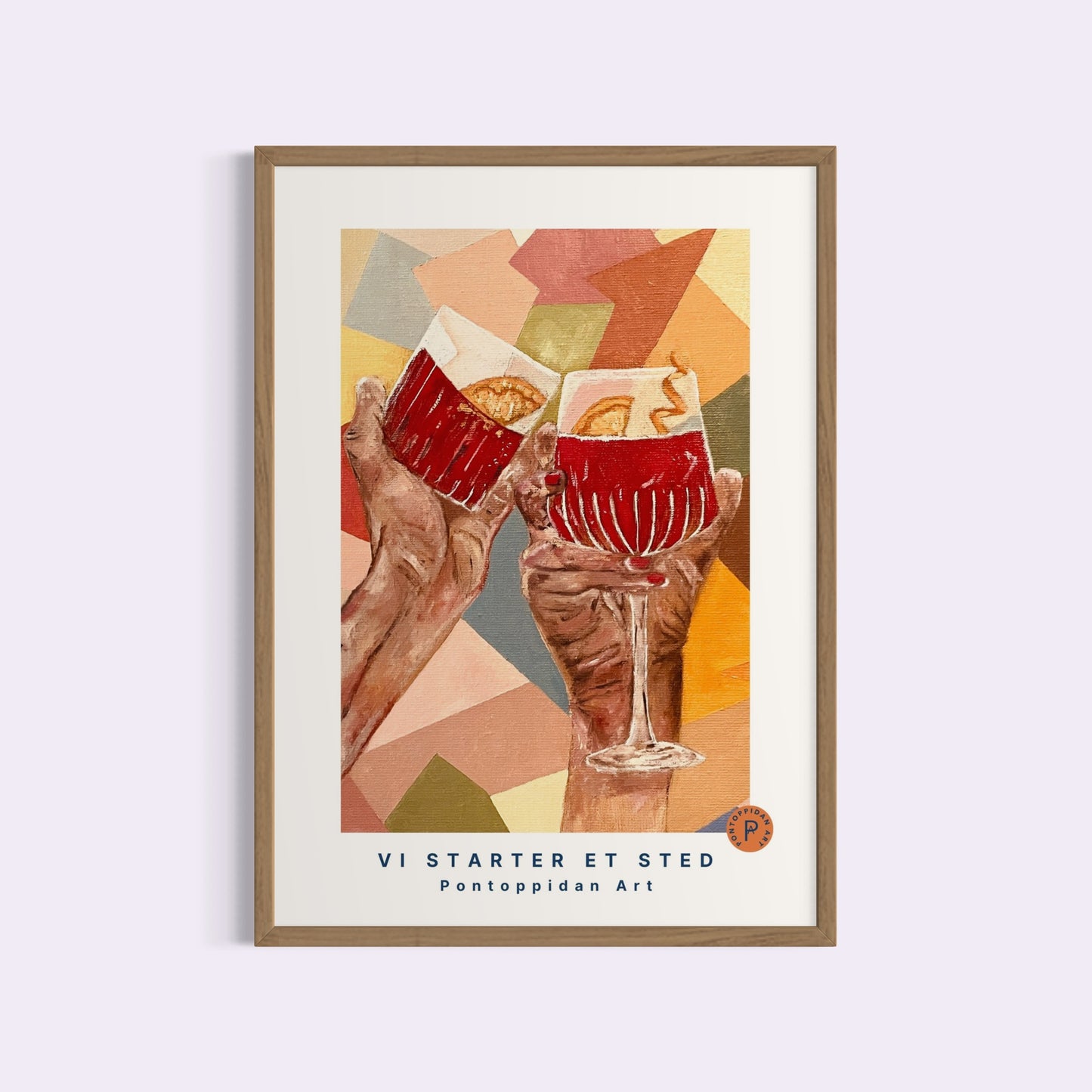 Premium Art Print - Vi starter et sted