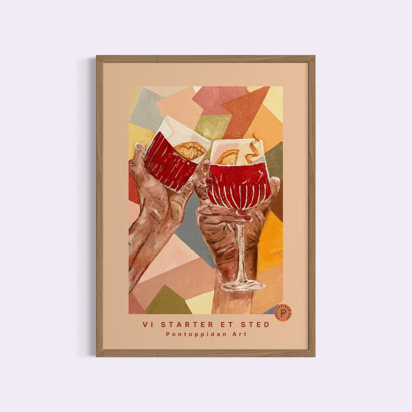 Premium Art Print - Vi starter et sted