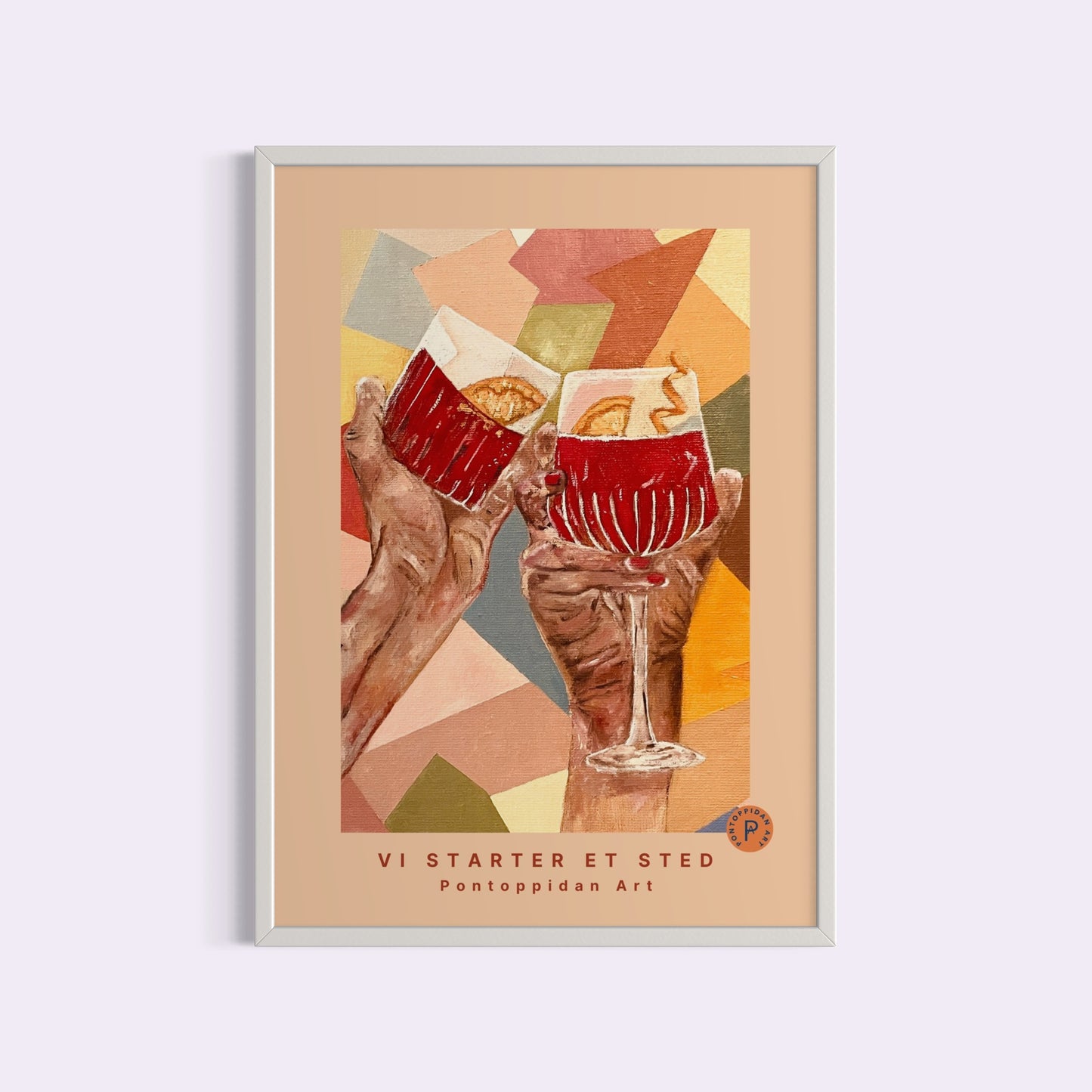 Premium Art Print - Vi starter et sted