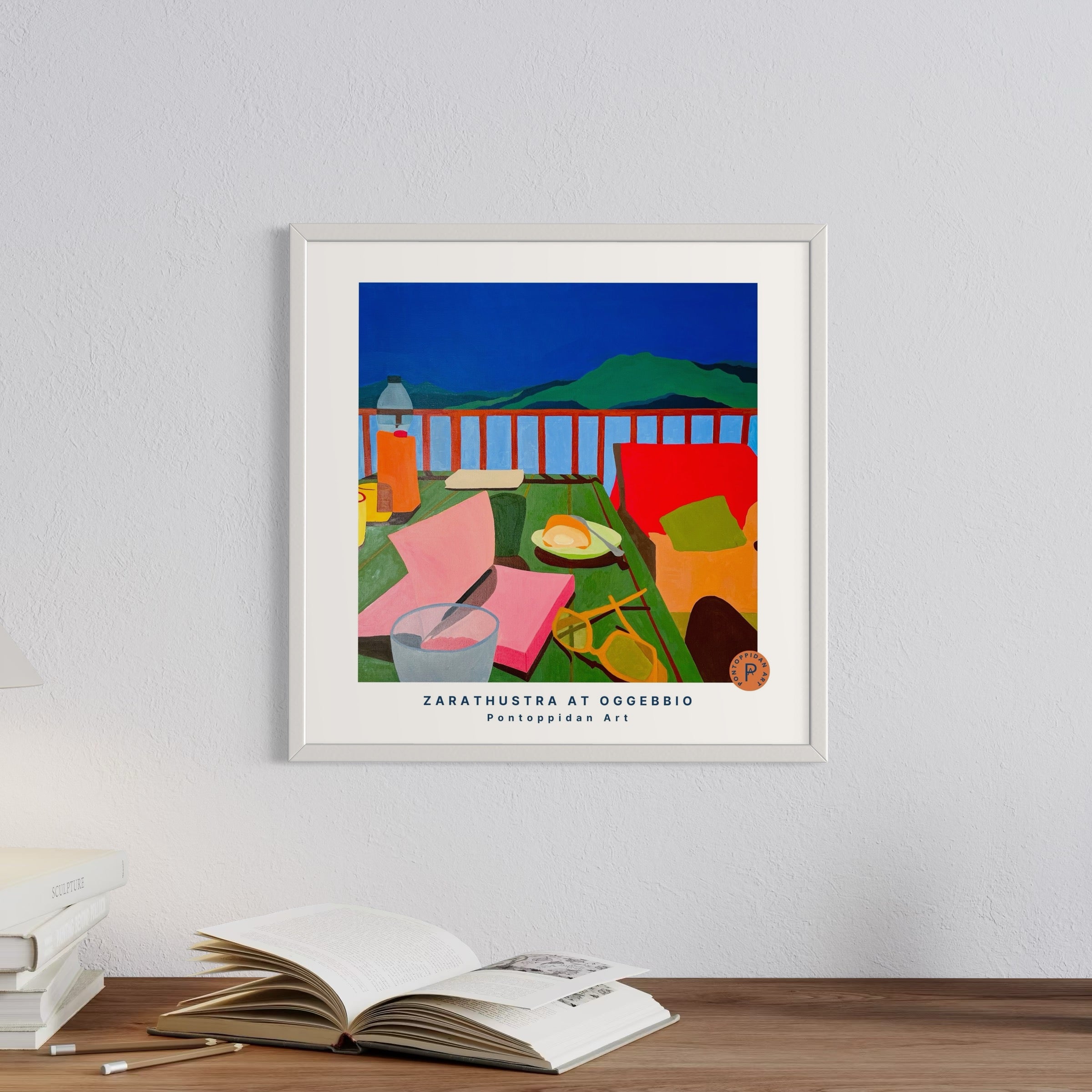 Zarathustra at Oggebbio - Plakat