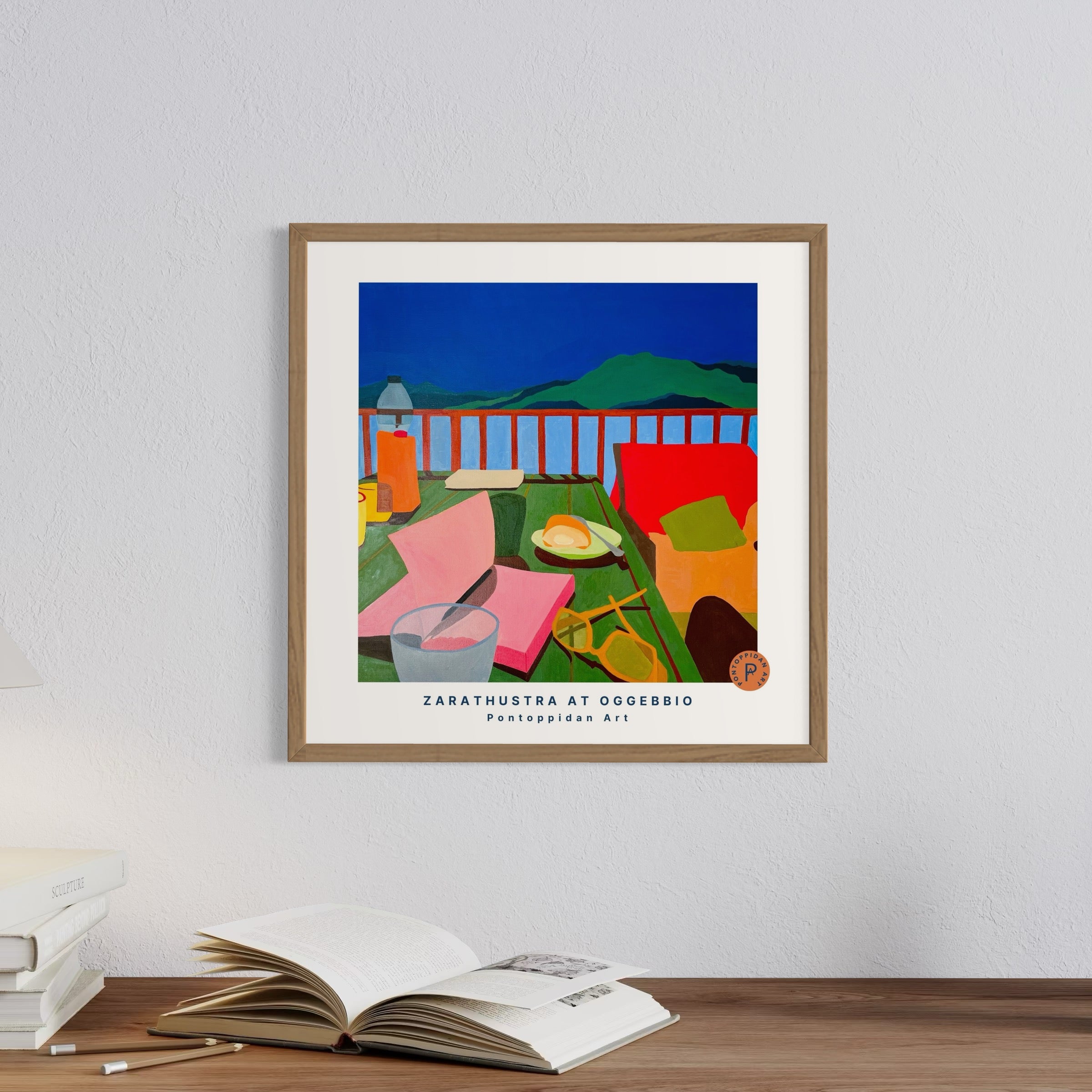 Zarathustra at Oggebbio - Plakat