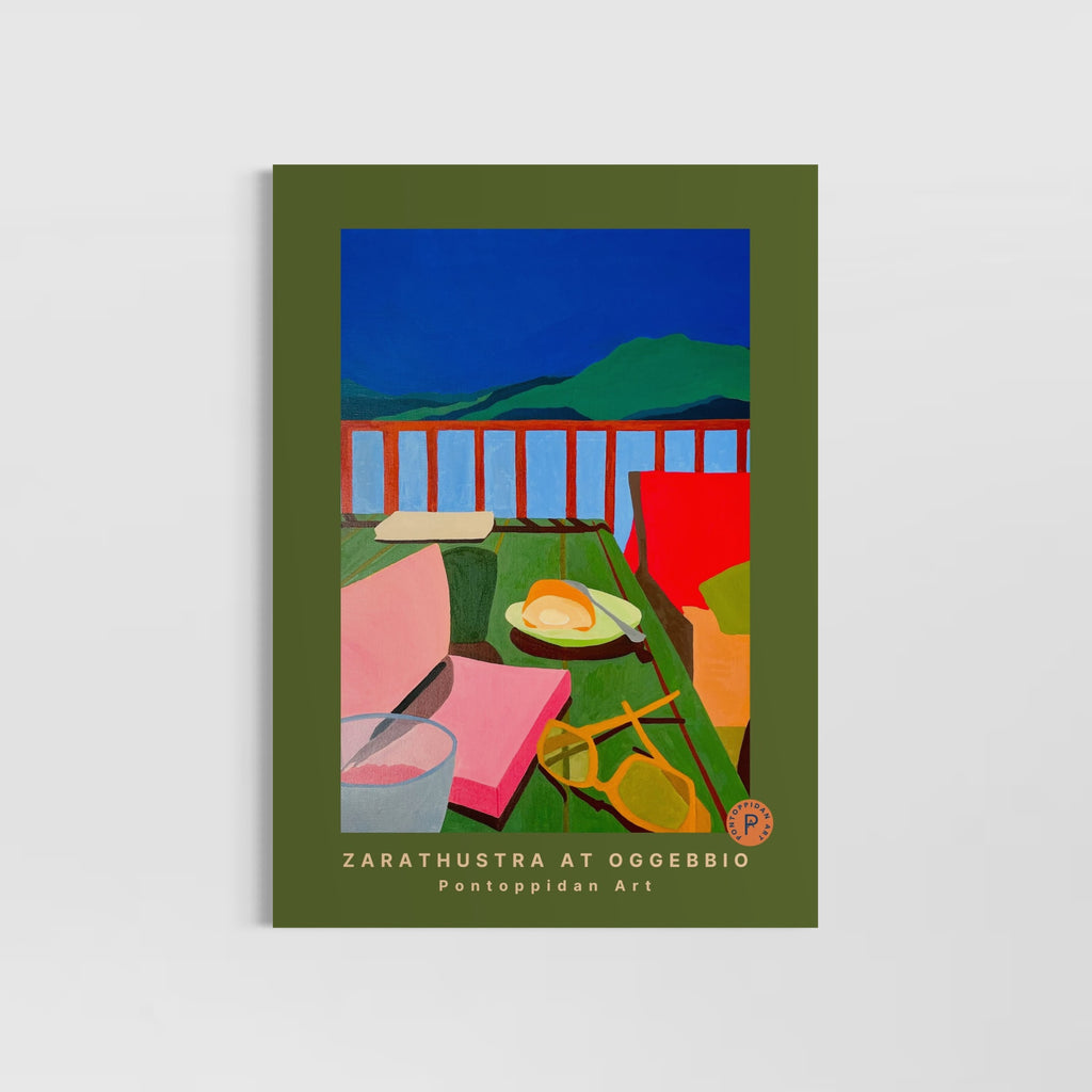 Zarathustra at Oggebbio - Plakat