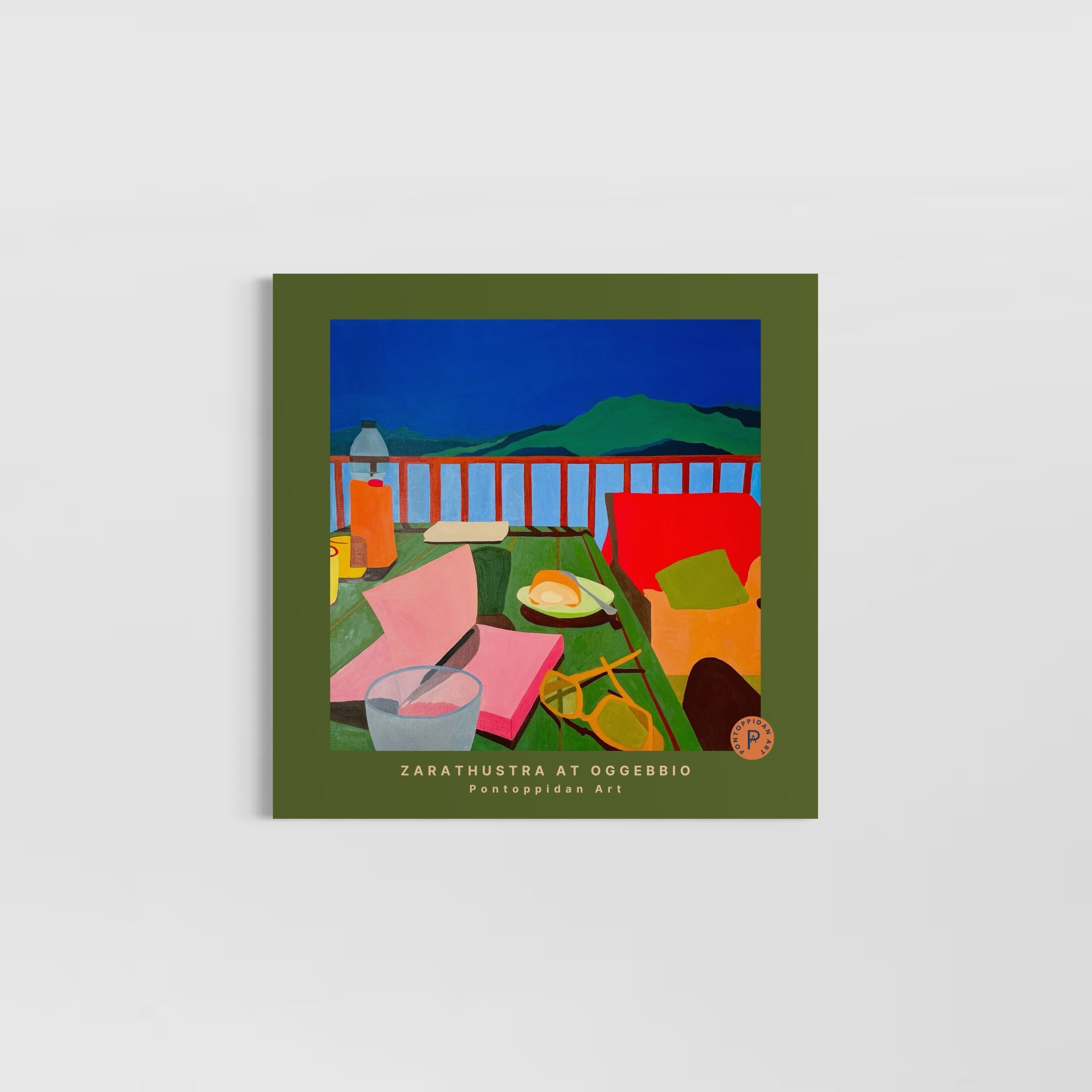 Zarathustra at Oggebbio - Plakat