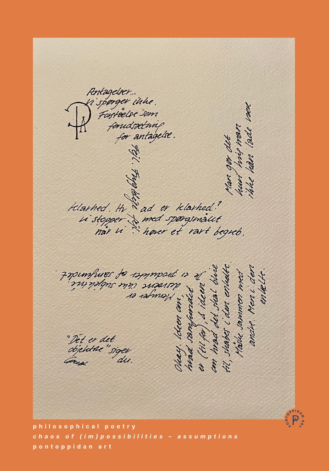 Assumptions — Signatur — Pontoppidan Art