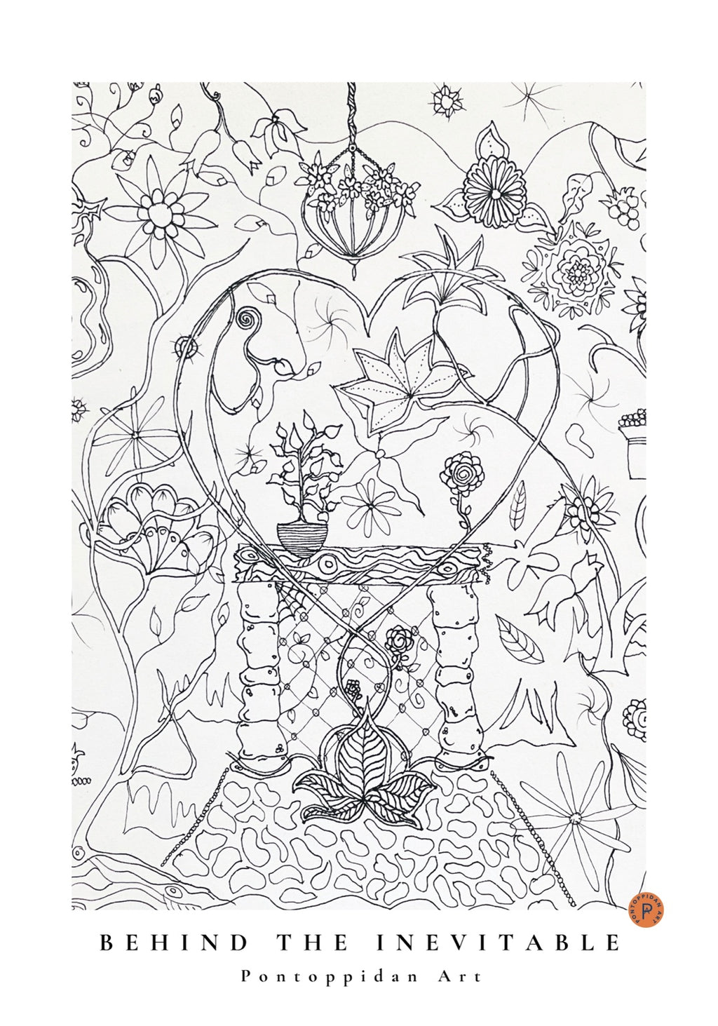 Behind The Inevitable — Klassisk — Pontoppidan Art