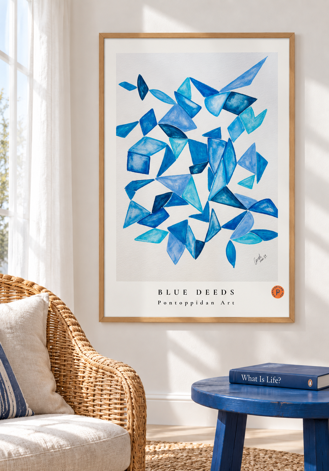 Blue Deeds — Klassisk i interiør — Pontoppidan Art