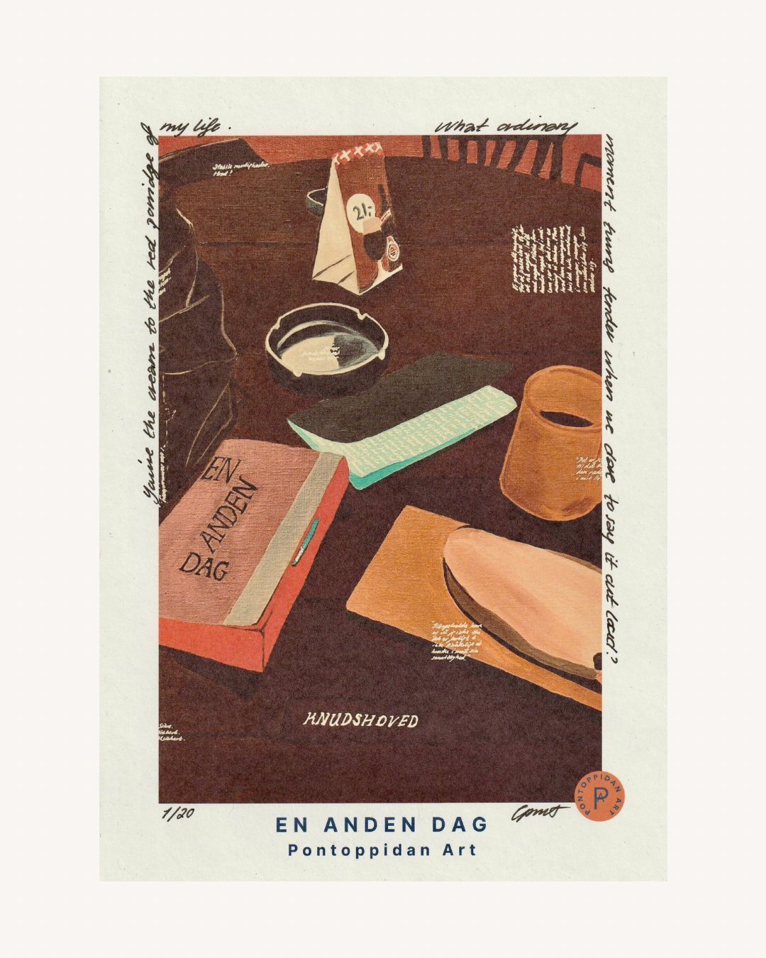 Another Day - Filosofisk Limited Edition Kunstkort A5