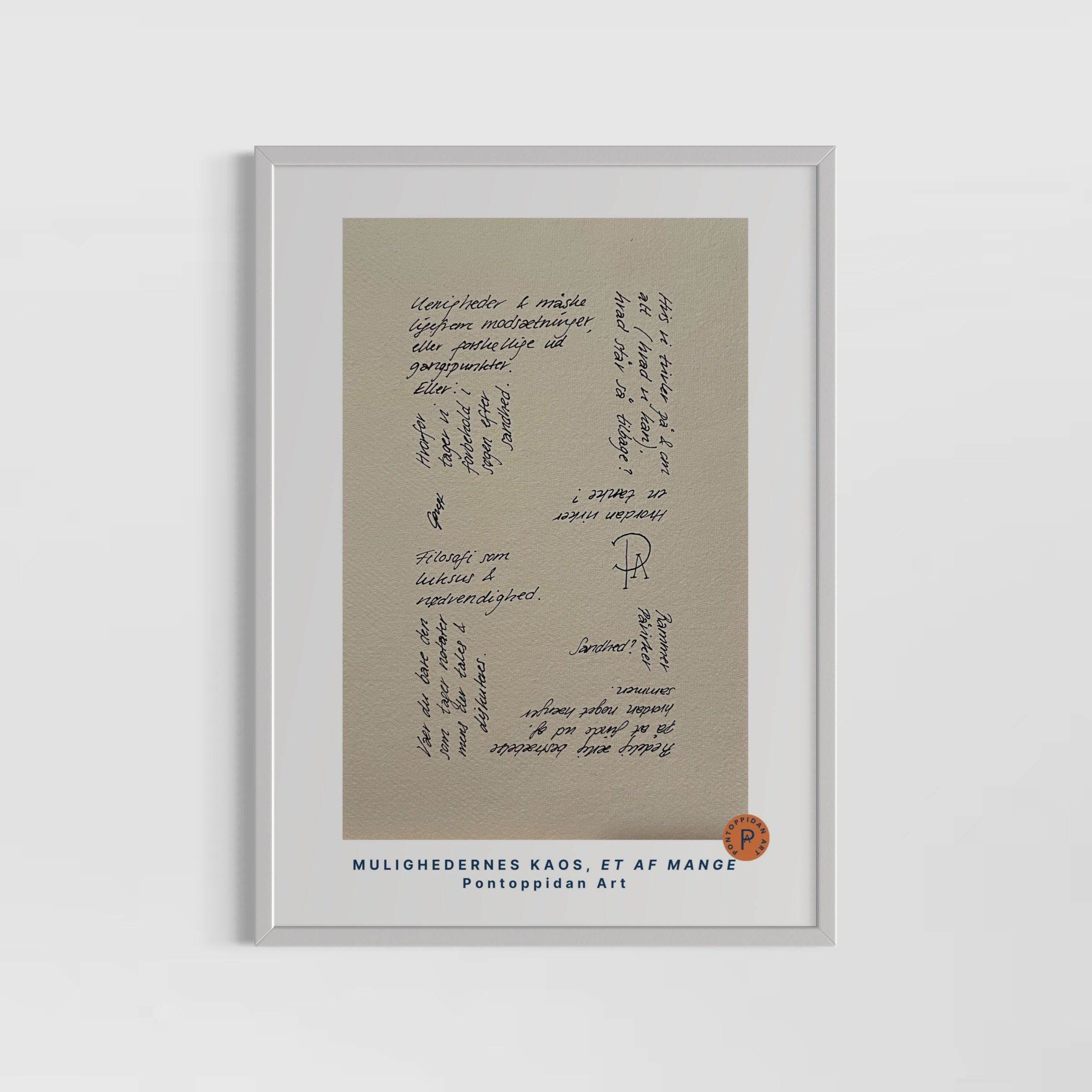 Uenigheder - Mulighedernes Kaos - Plakat