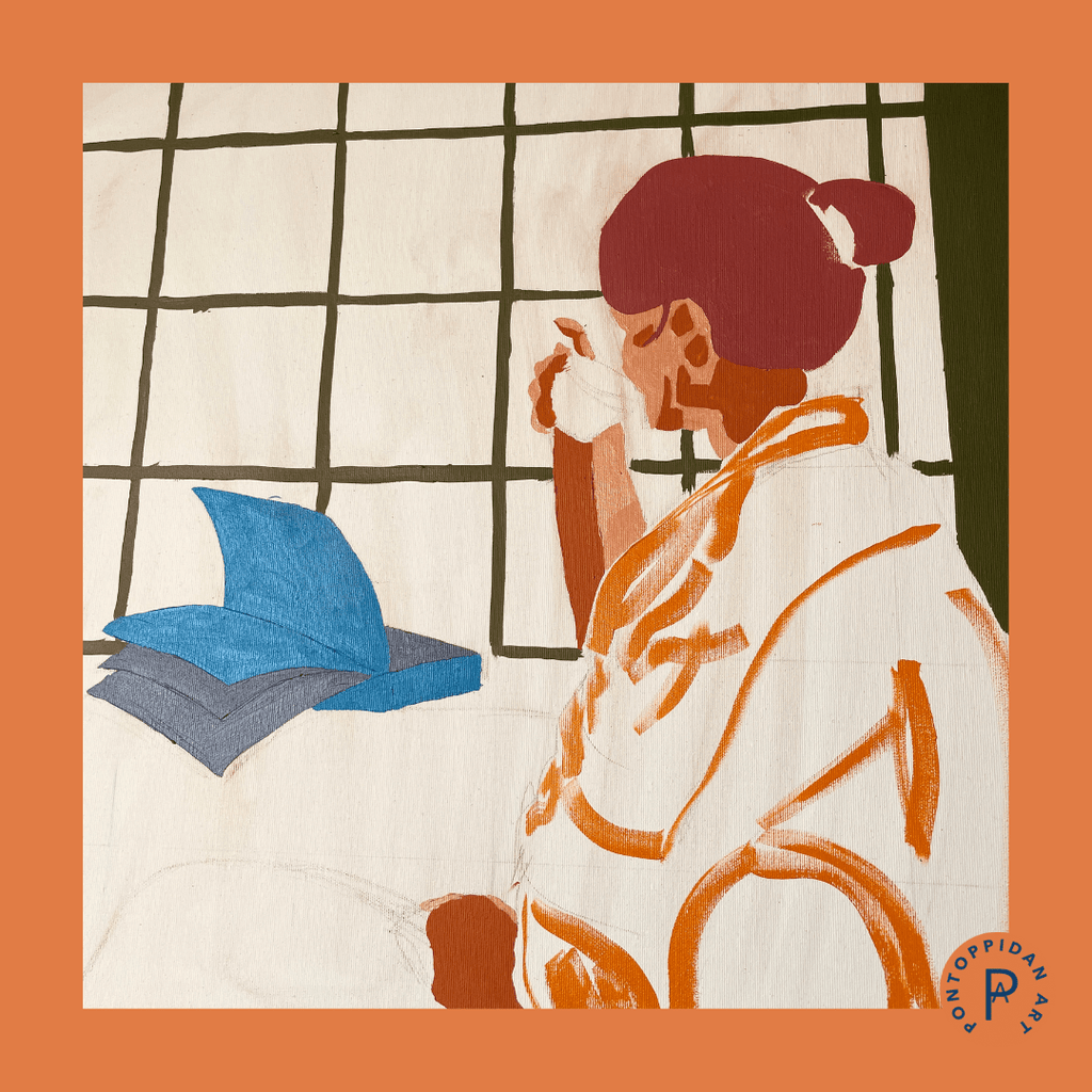 Culture of Latte - Original - PONTOPPIDAN ART