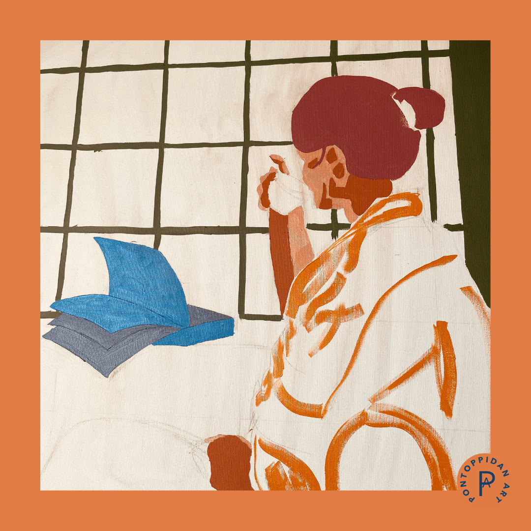 Culture of Latte - Original - PONTOPPIDAN ART