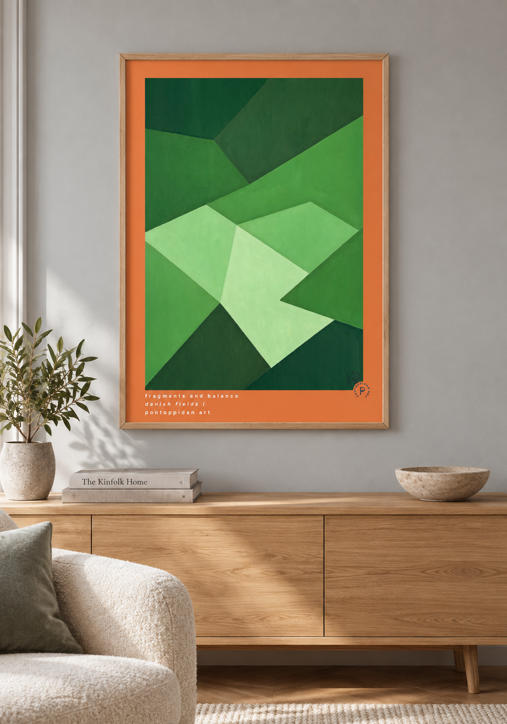 Danish Fields I – Signatur i interiør