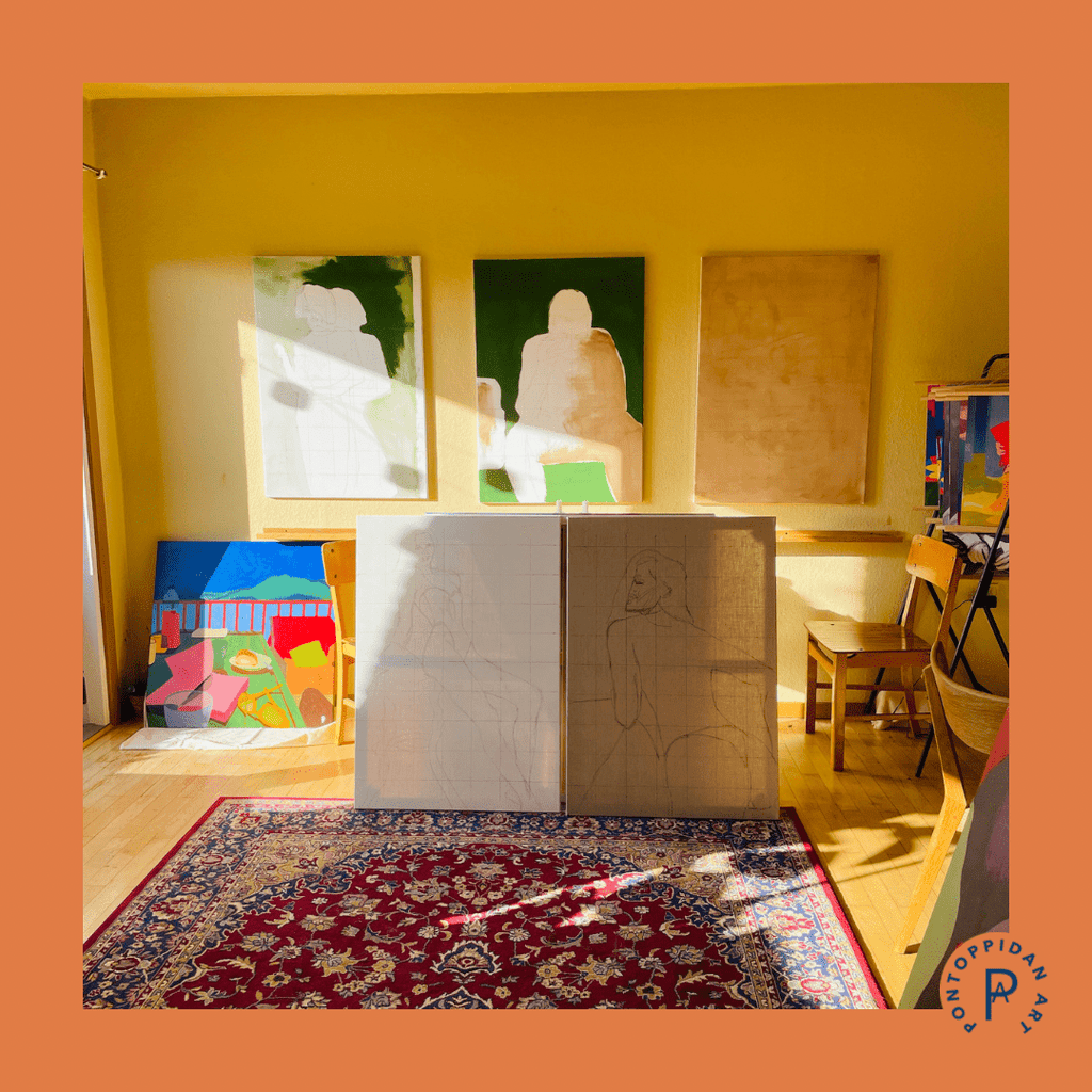 Departure - Original - PONTOPPIDAN ART