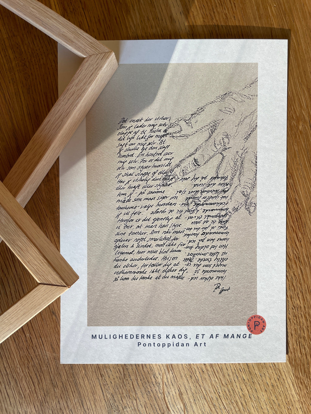 Det eneste der virker - Signeret kunsttryk (100% ♲)