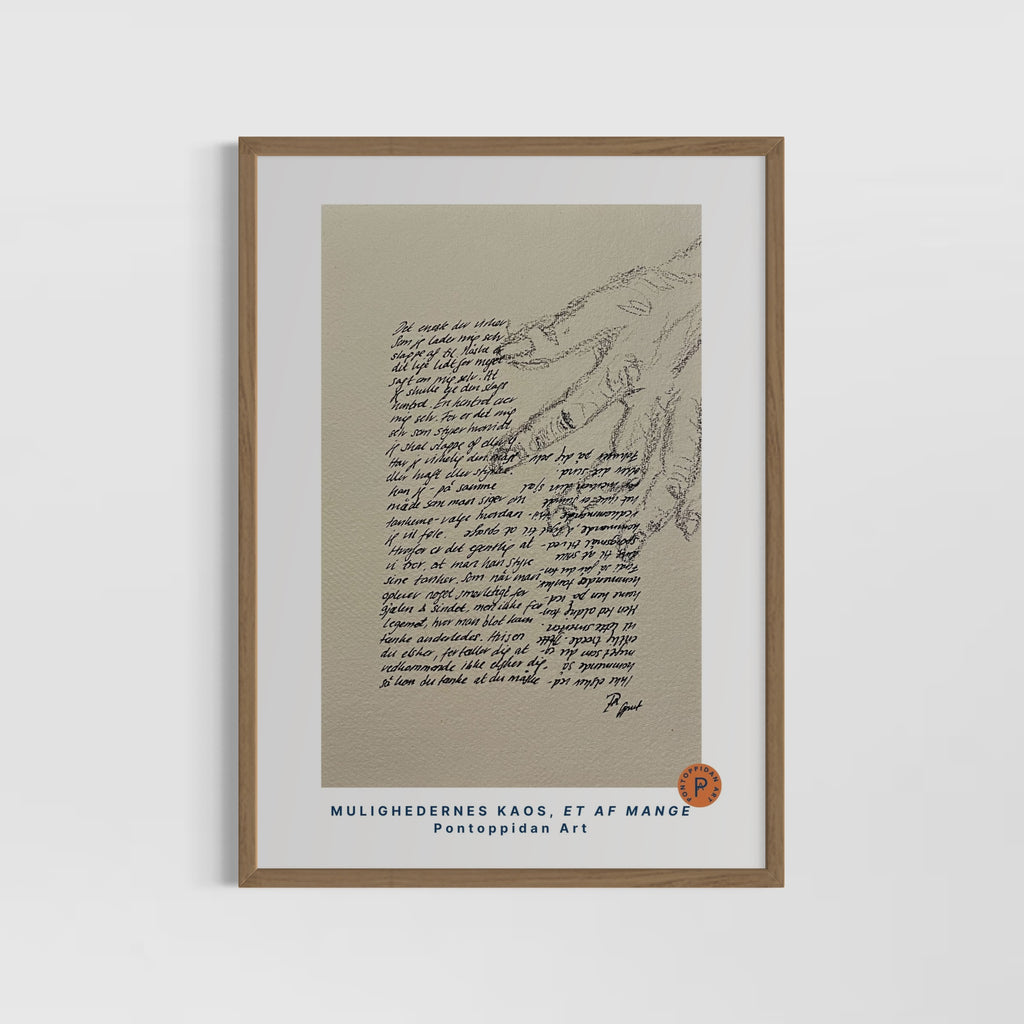 Det eneste der virker - Signeret kunsttryk (100% ♲)