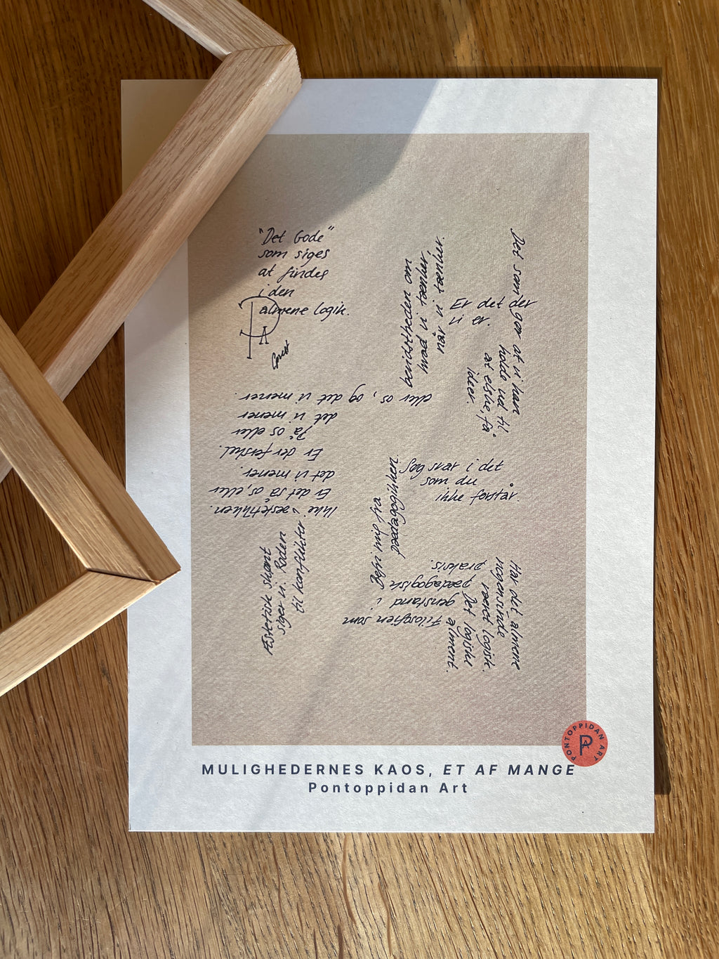 Det gode som siges - Signeret kunsttryk (100% ♲)