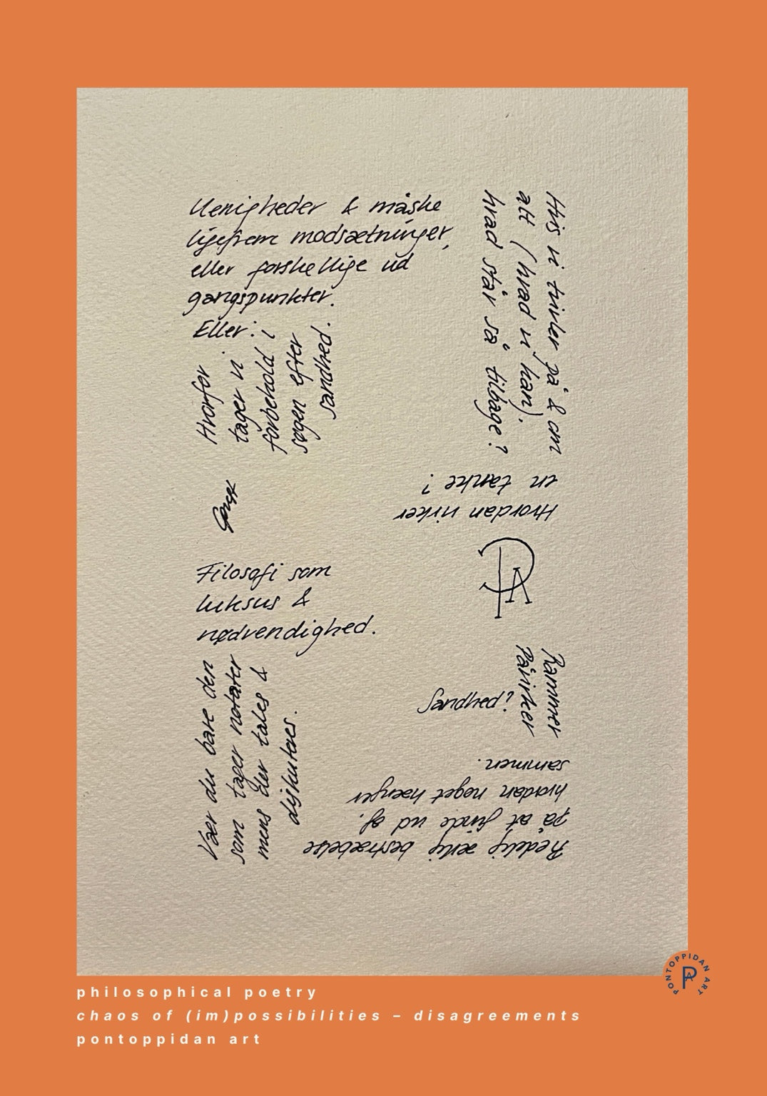 Disagreements – Signatur