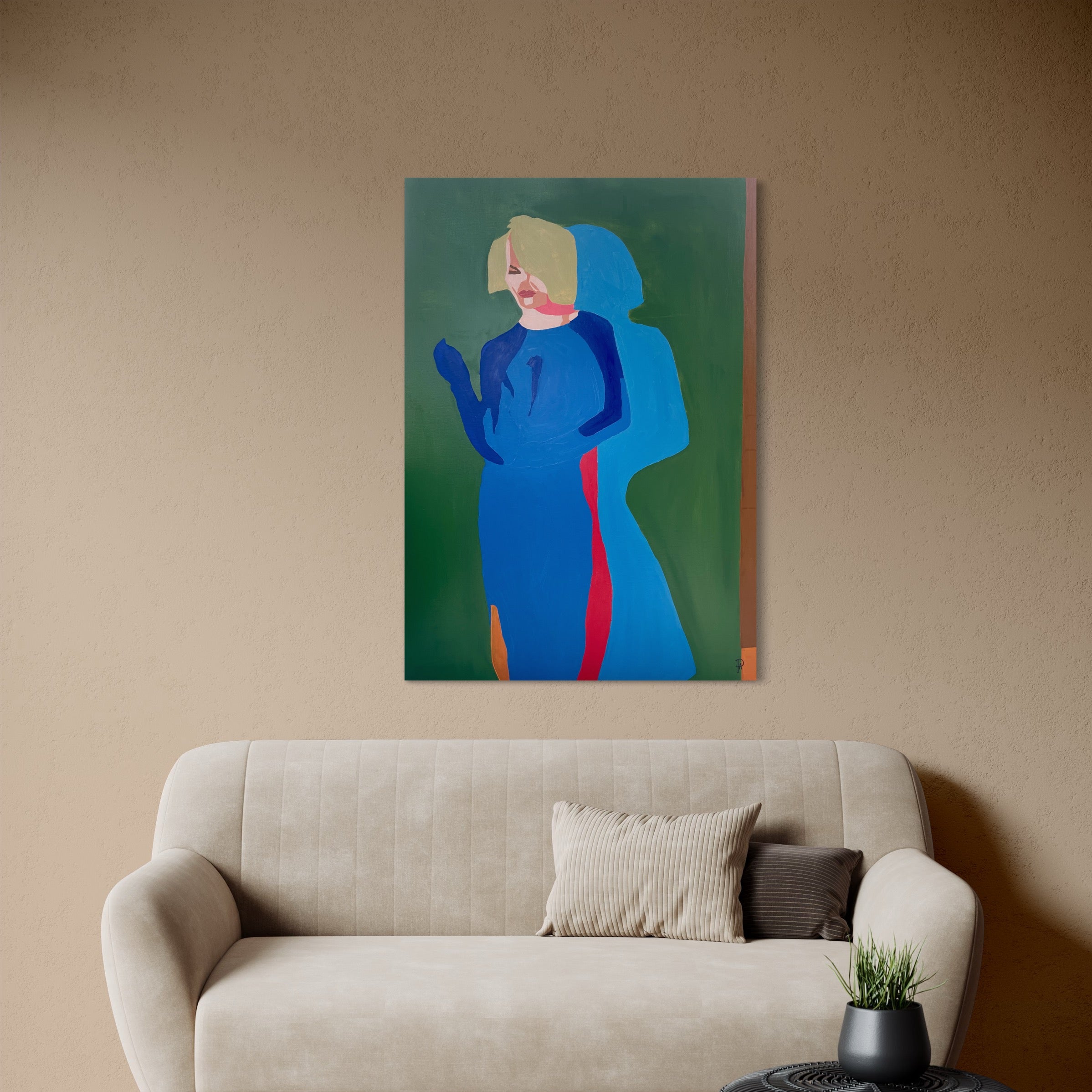 Arrogant Pleasures - Unikt værk 70x100 cm