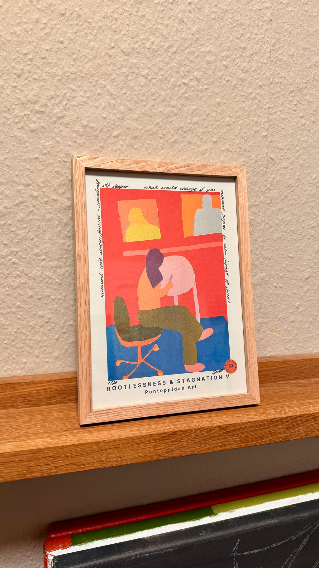 Rootlessness & Stagnation V - Filosofisk Limited Edition Kunstkort A5