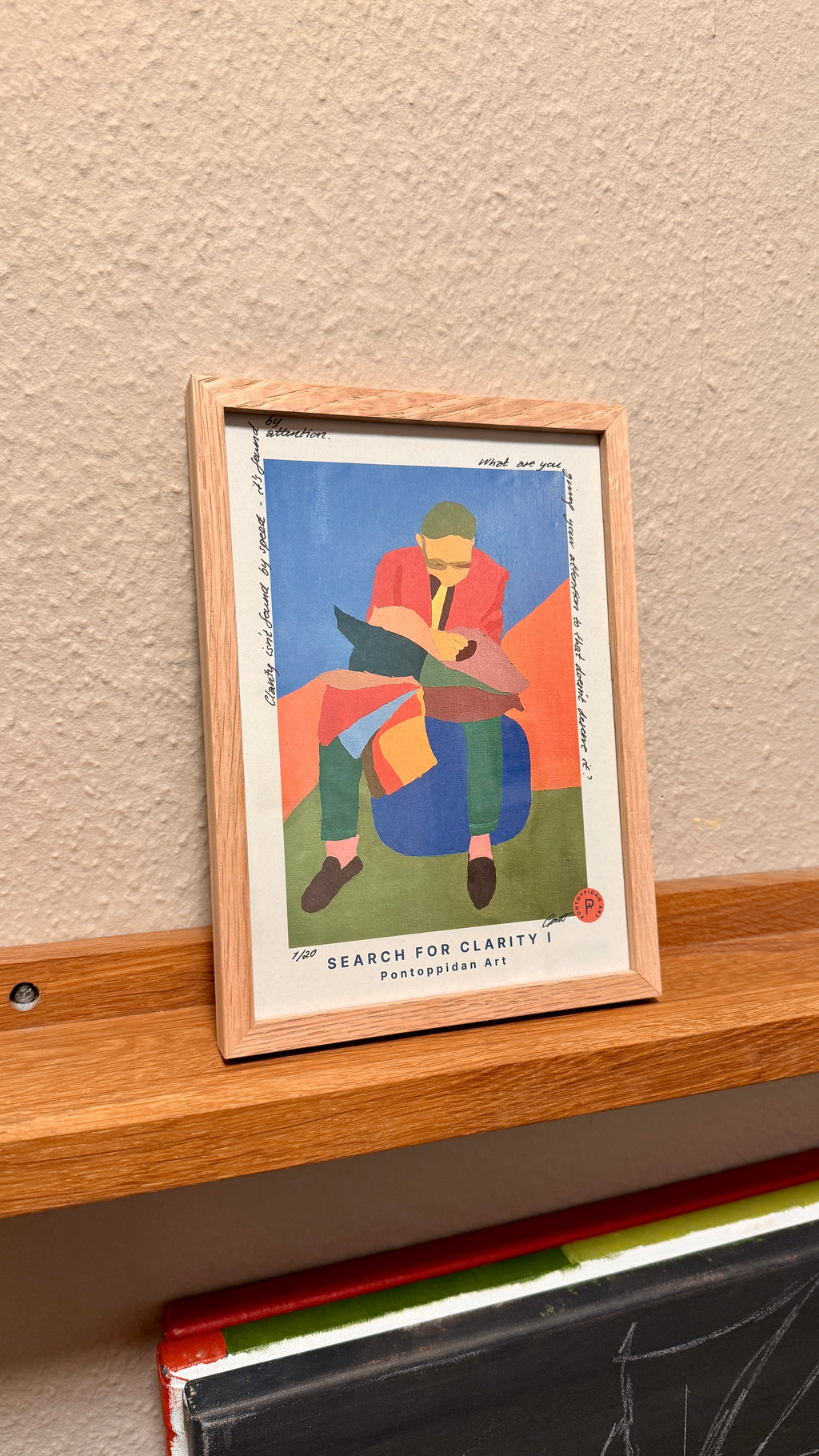 Search for Clarity I - Filosofisk Limited Edition Kunstkort A5