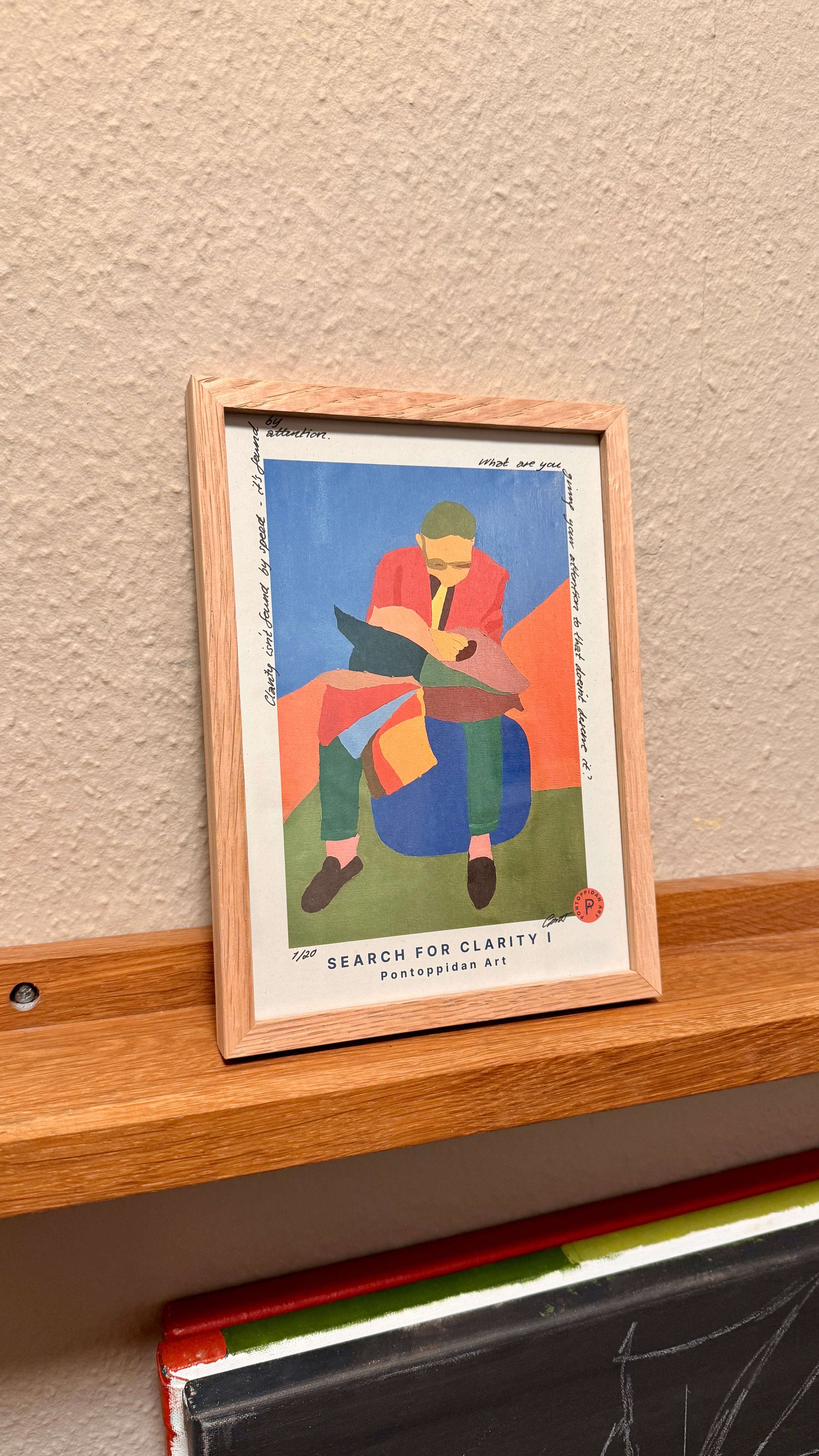 Search for Clarity I - Filosofisk Limited Edition Kunstkort A5