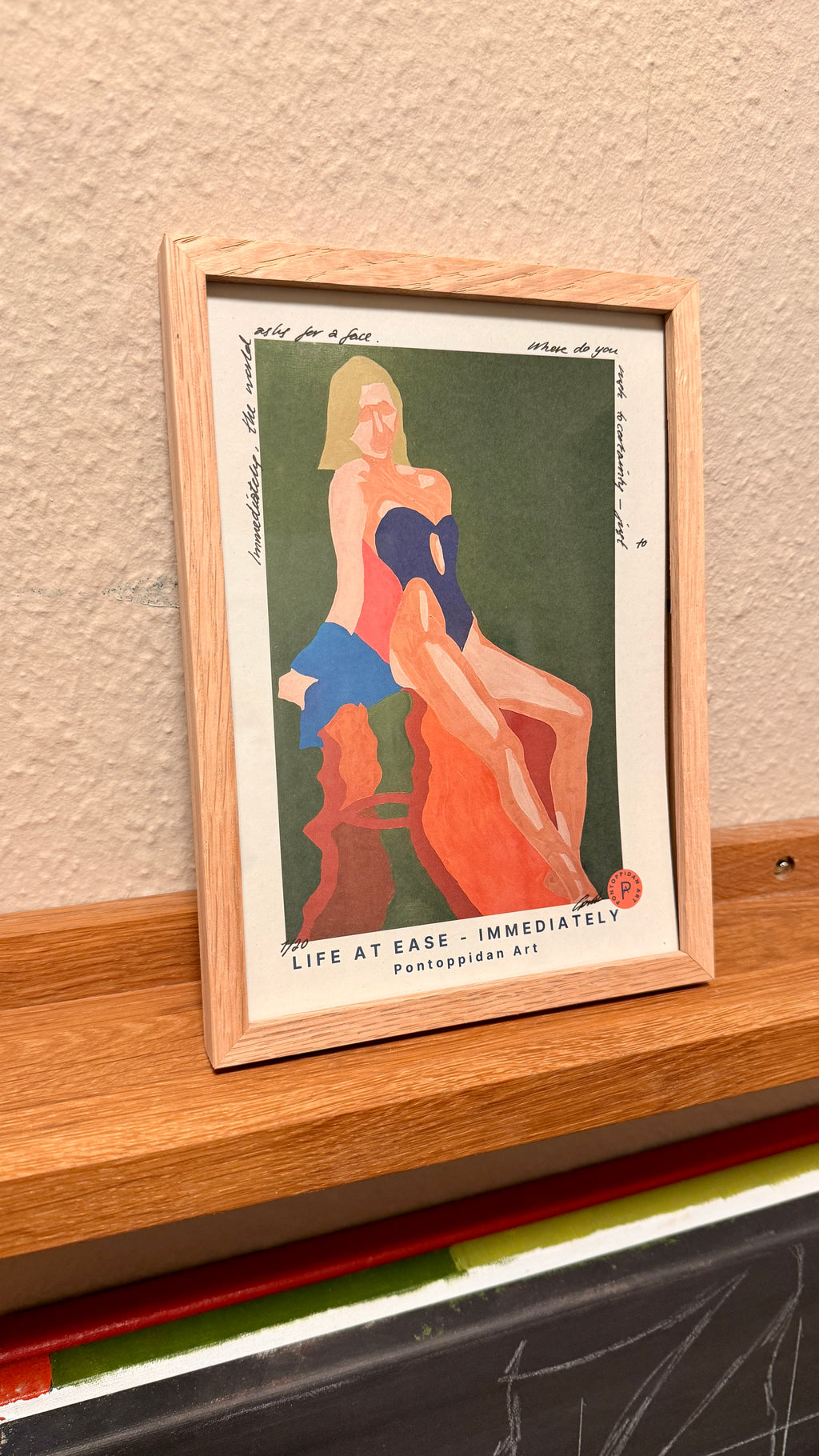 Immediately - Filosofisk Limited Edition Kunstkort A5