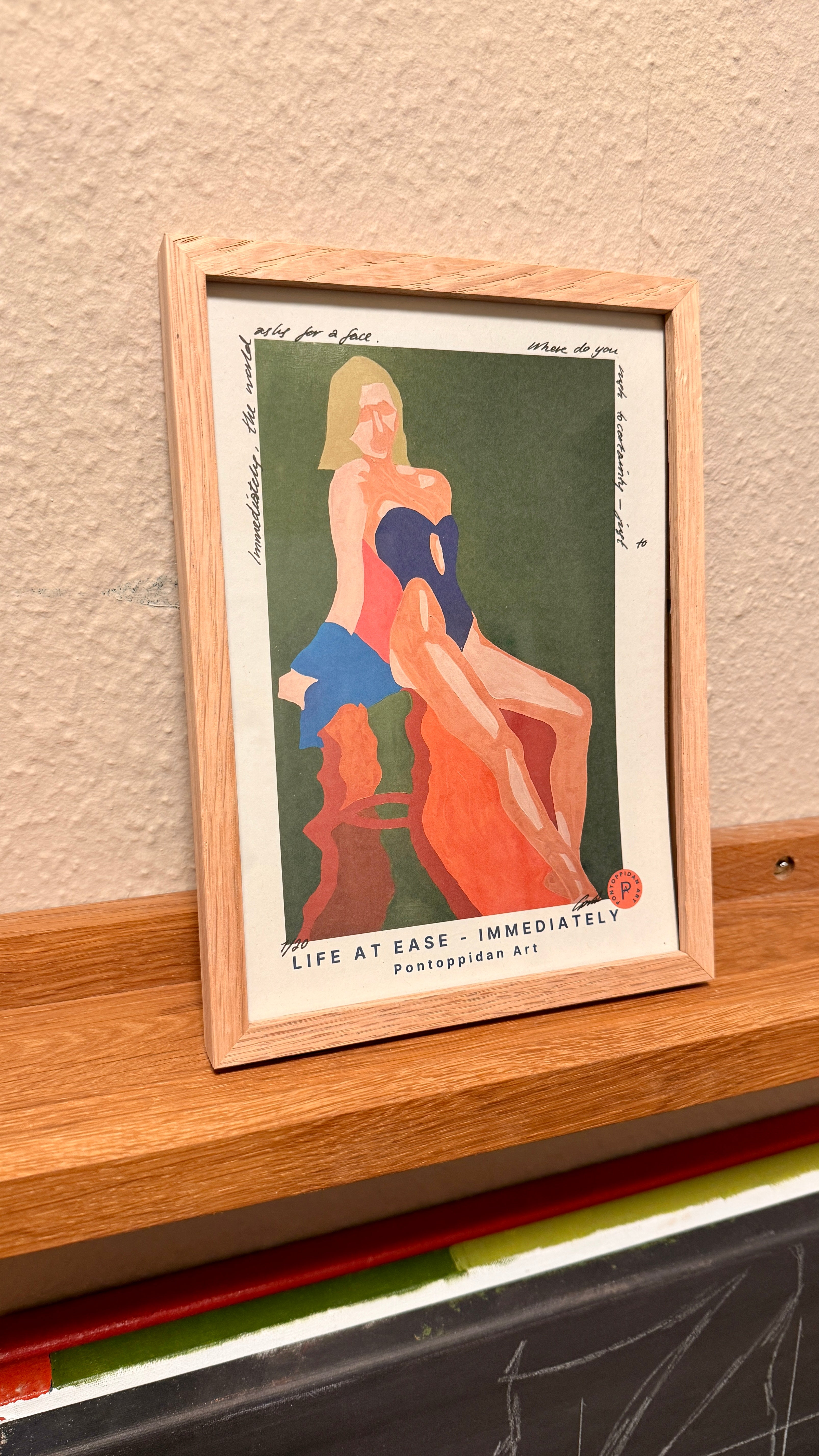 Immediately - Filosofisk Limited Edition Kunstkort A5