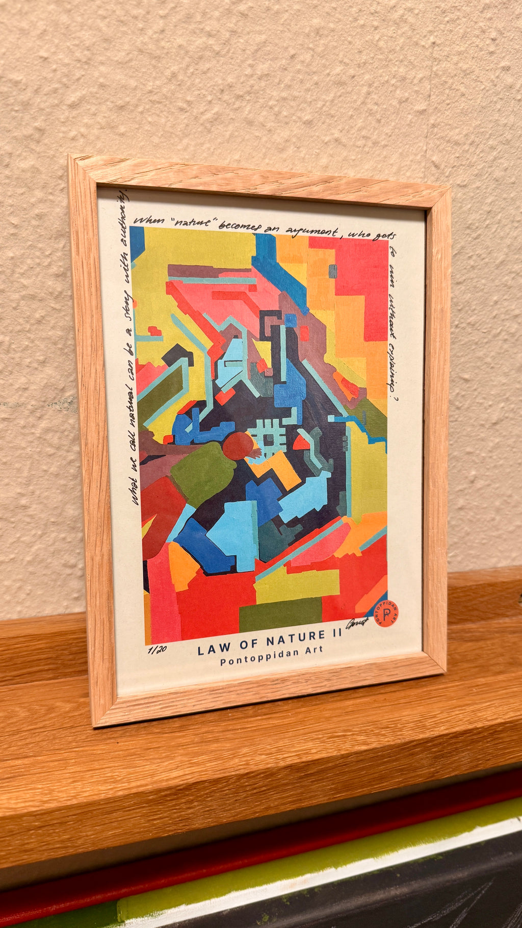 Law of Nature II - Filosofisk Limited Edition Kunstkort A5