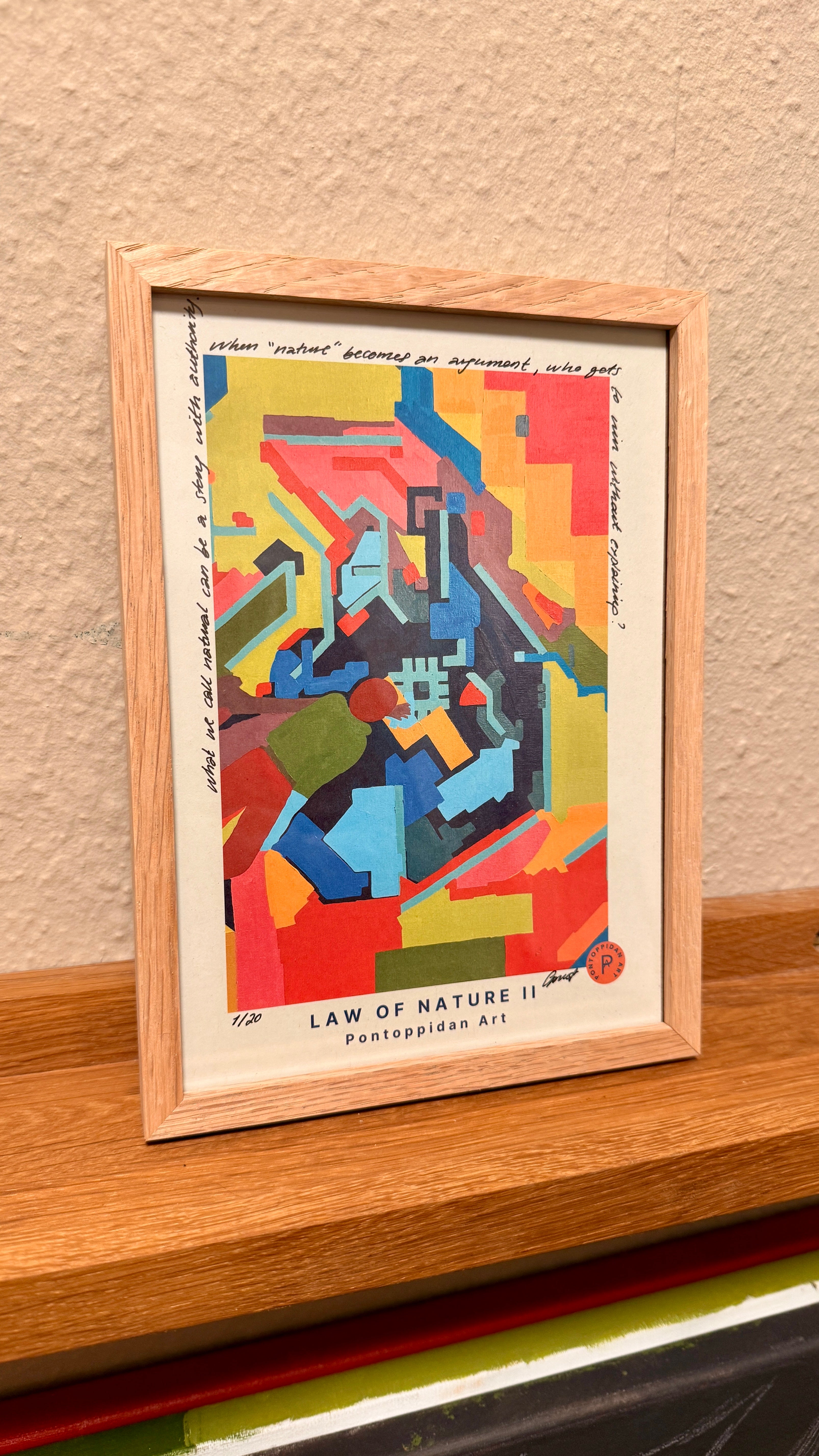 Law of Nature II - Filosofisk Limited Edition Kunstkort A5