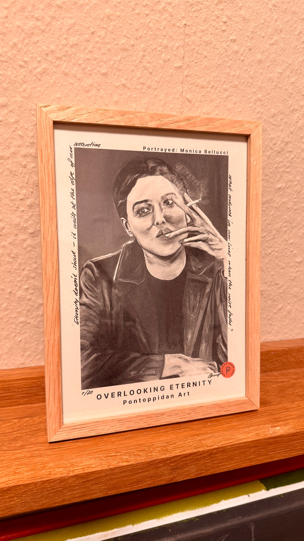 Overlooking Eternity - Filosofisk Limited Edition Kunstkort A5