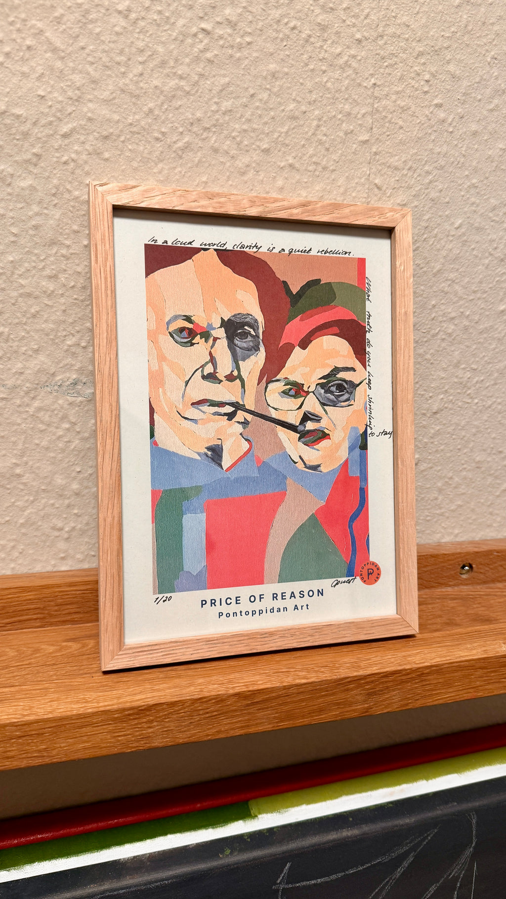 Price of Reason - Filosofisk Limited Edition Kunstkort A5