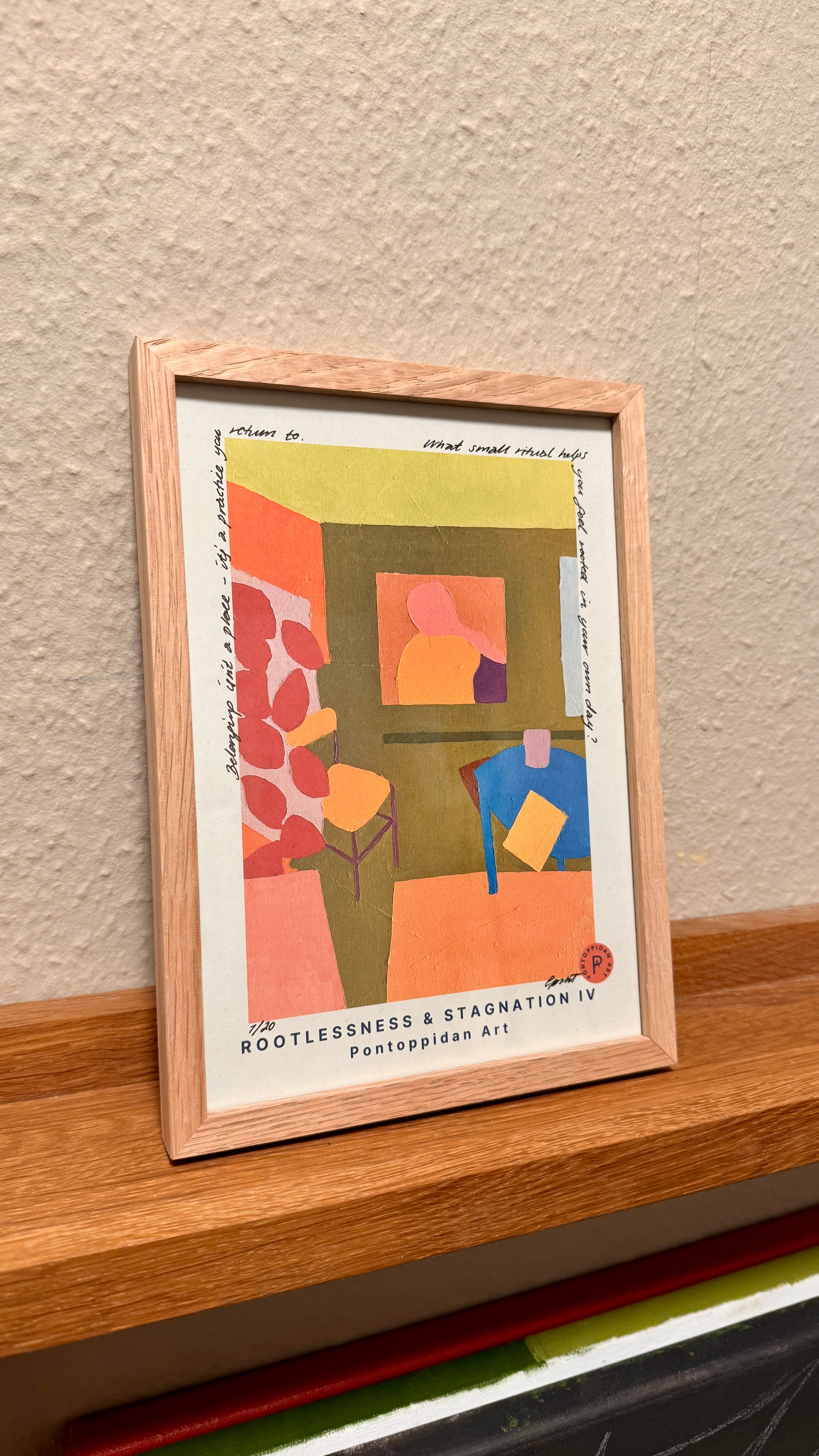 Rootlessness & Stagnation IV - Filosofisk Limited Edition Kunstkort A5