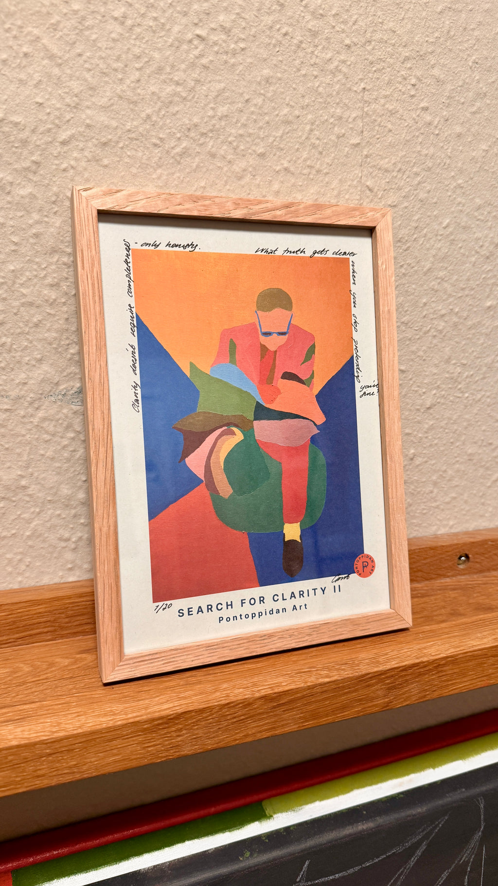 Search for Clarity II - Filosofisk Limited Edition Kunstkort A5