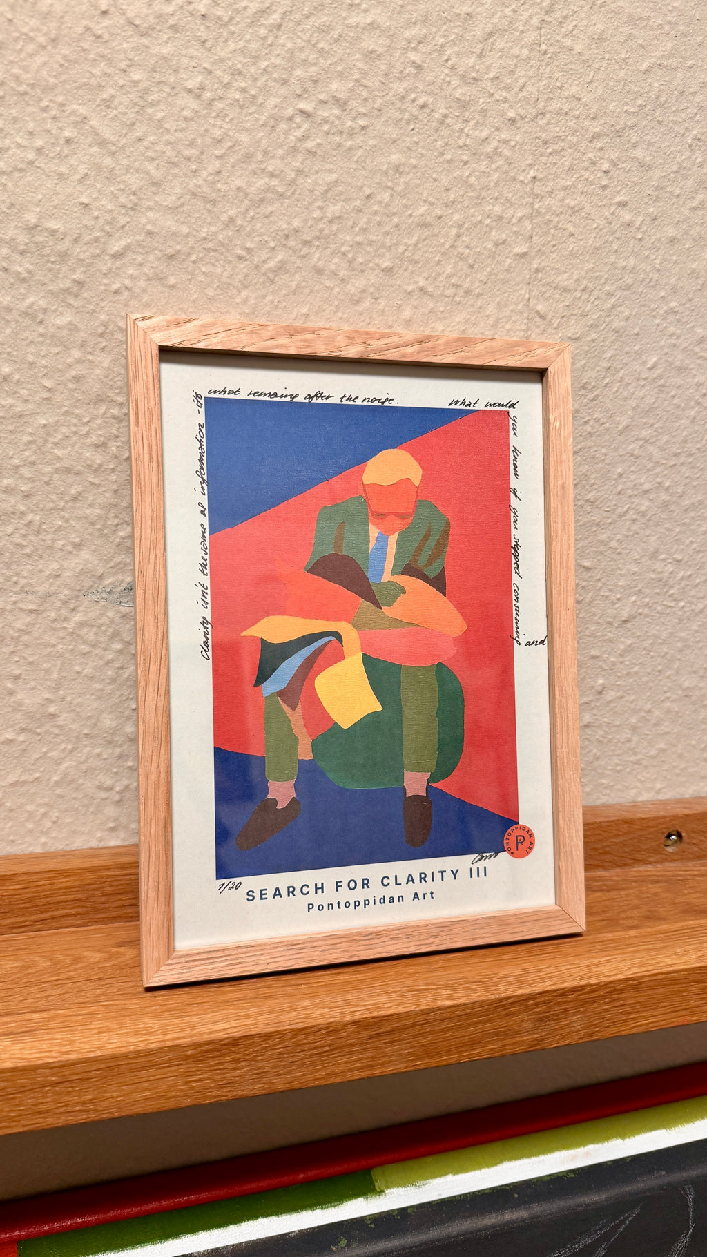 Search for Clarity III - Filosofisk Limited Edition Kunstkort A5