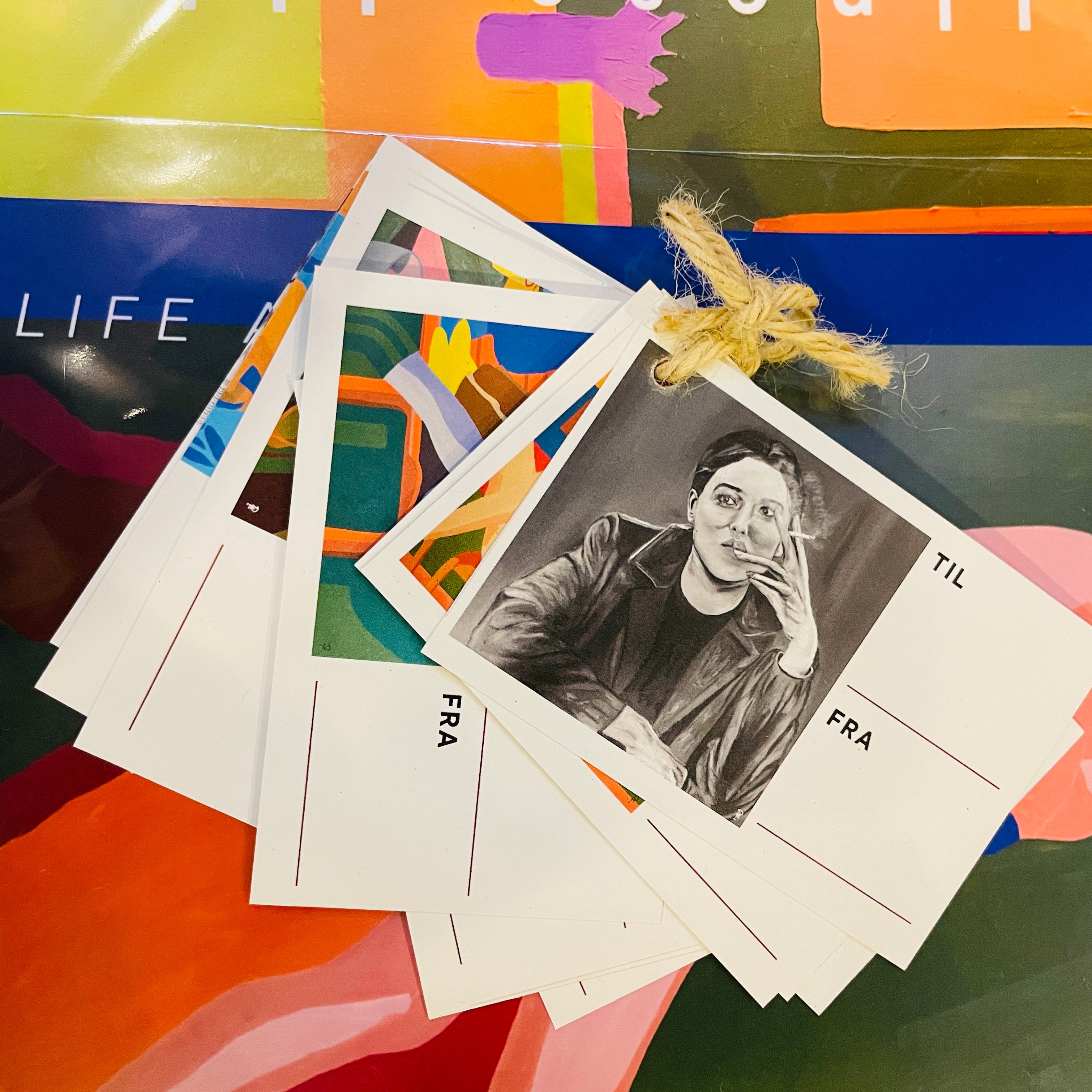 Set of 10 Gift Tags – Featuring Original Pontoppidan Art